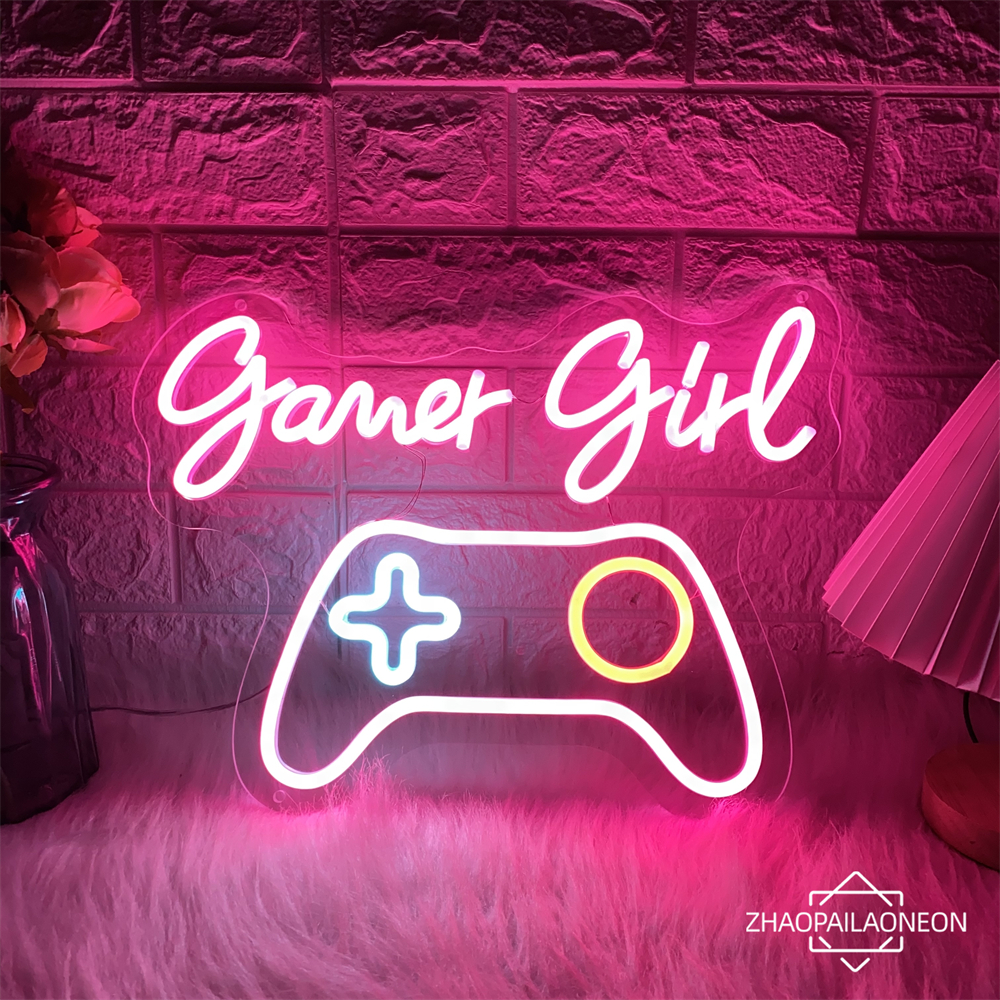 Party Games Girls Night - Game Room Neon Led Sign Gamer