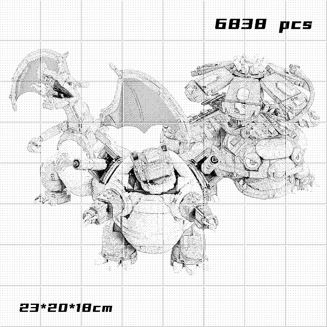 Party Games Easter For Family - Cheap 6838pcs Requiring Assembly Anime Dragon