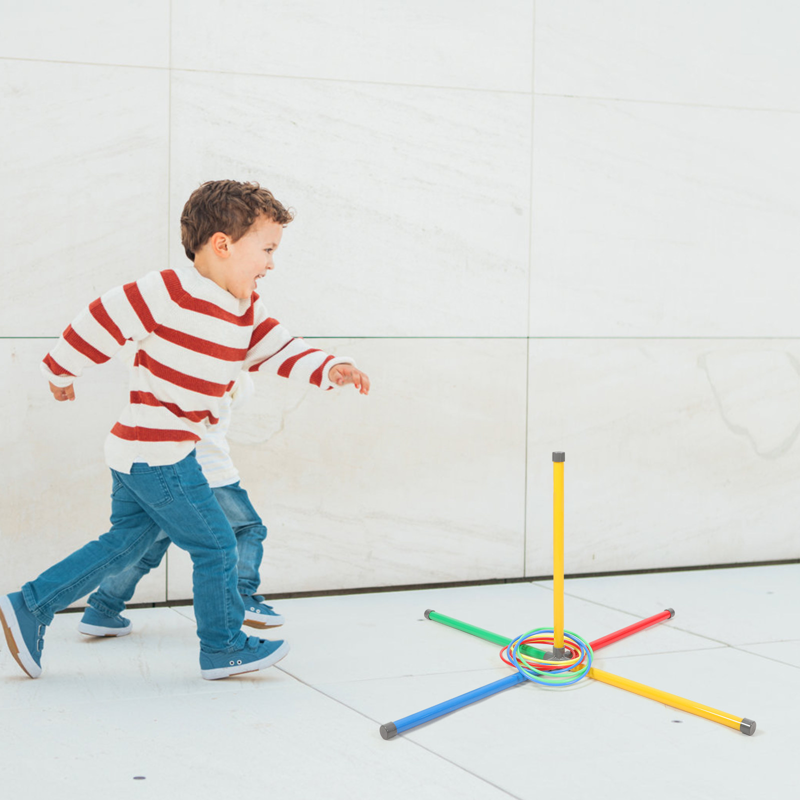 Party Games Indoor - 1Set Toss Ring Game Compact Lightweight