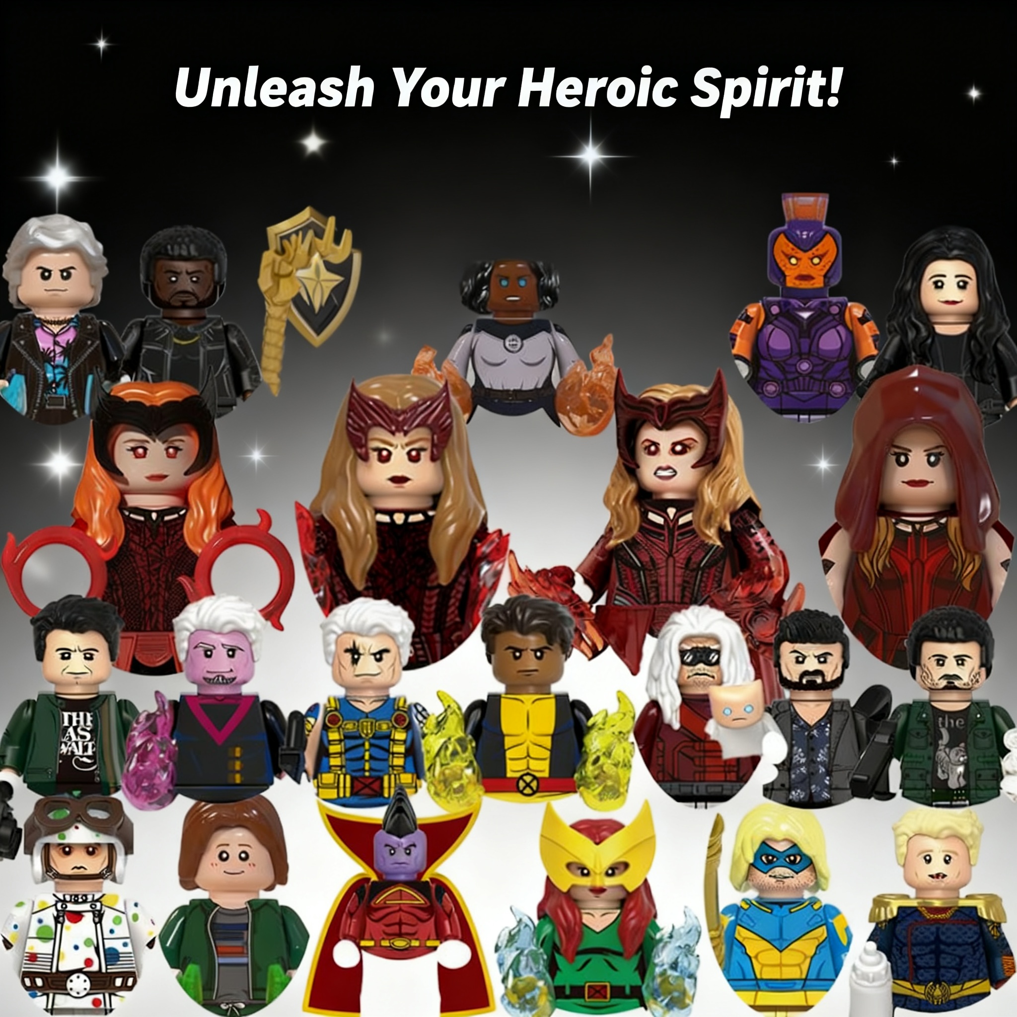 Party Games Kids - New Wanda Mini Action Figures Homelander