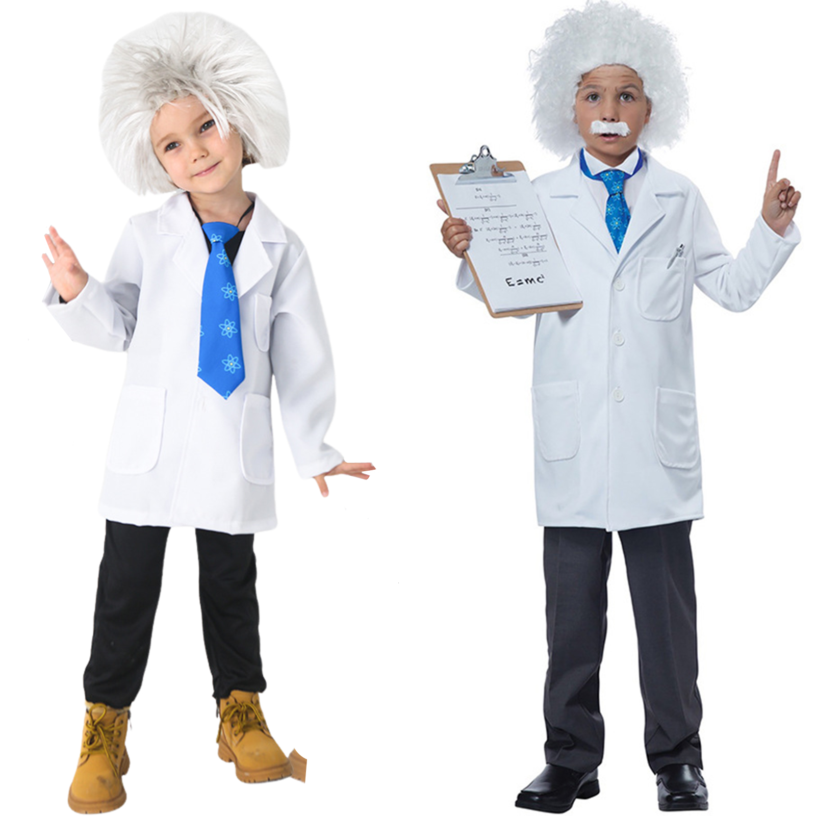 Party Games Lab - Great Physicist Cosplay Mad Scientist For