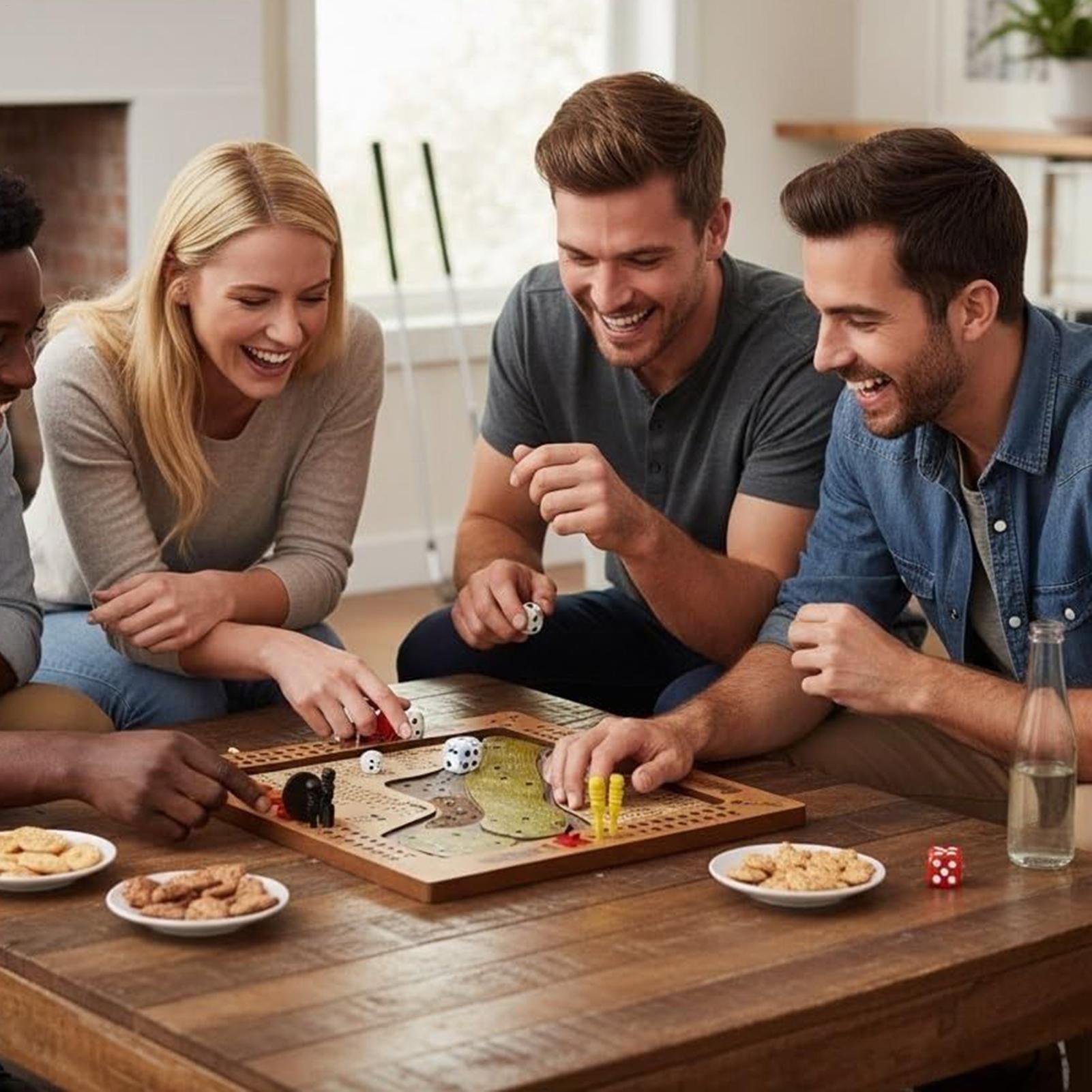 Golf Dice Game Wooden Challeng - Party Games Console recension och pris