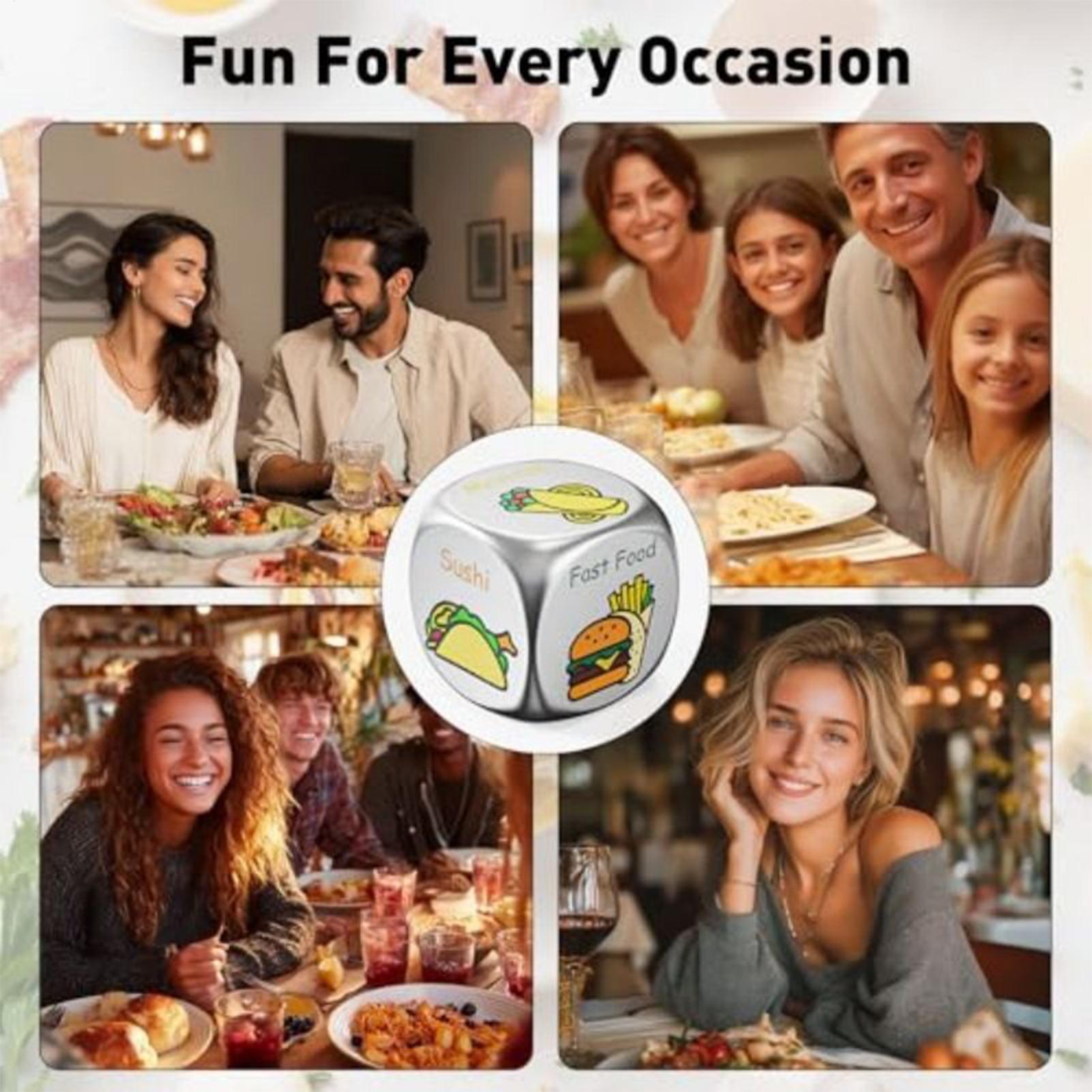 Date Night Food Dice Couple Di - Party Games Easter For Family recension och pris