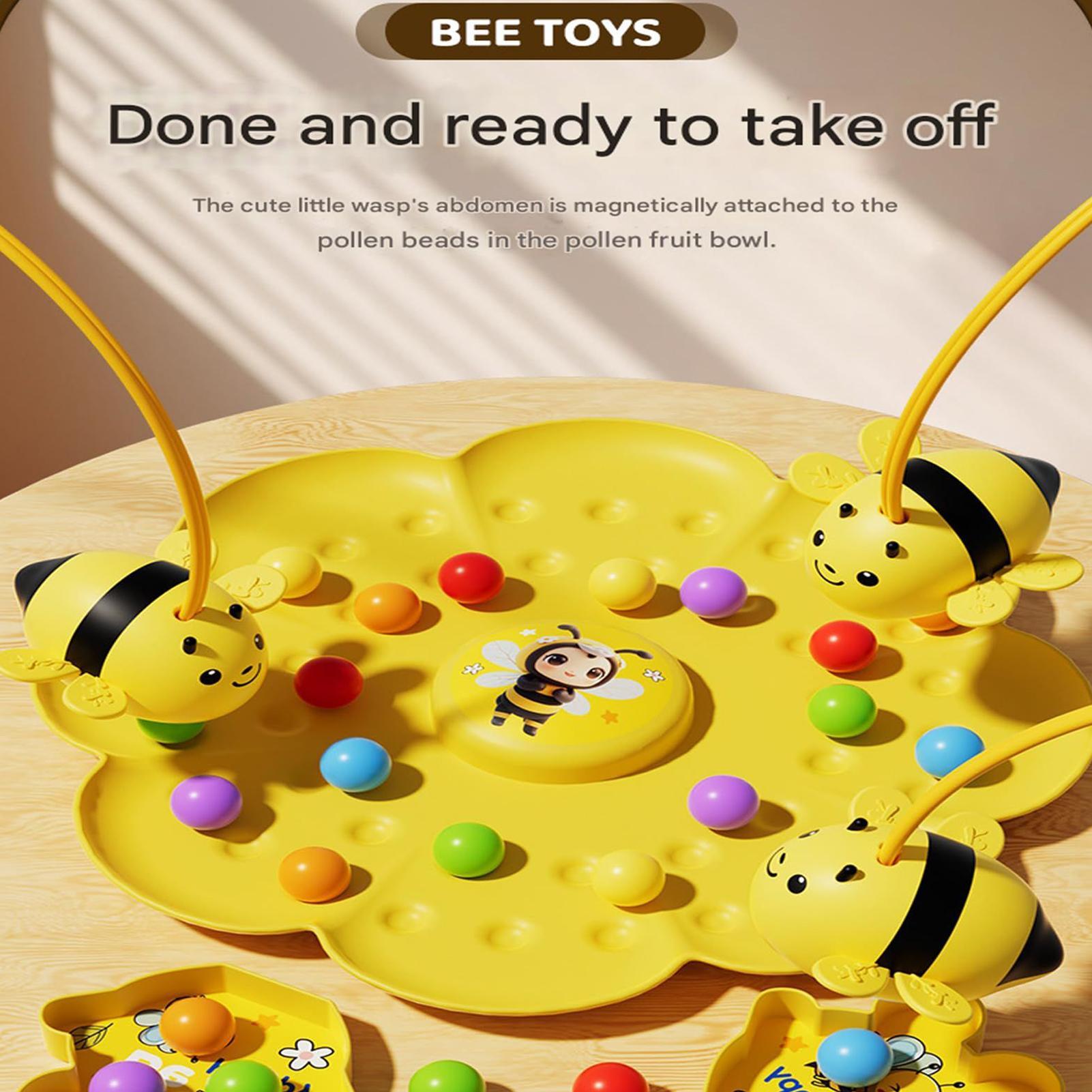 Educational Magnetic Bee Toy - - Party Games Kids Outdoor recension och pris