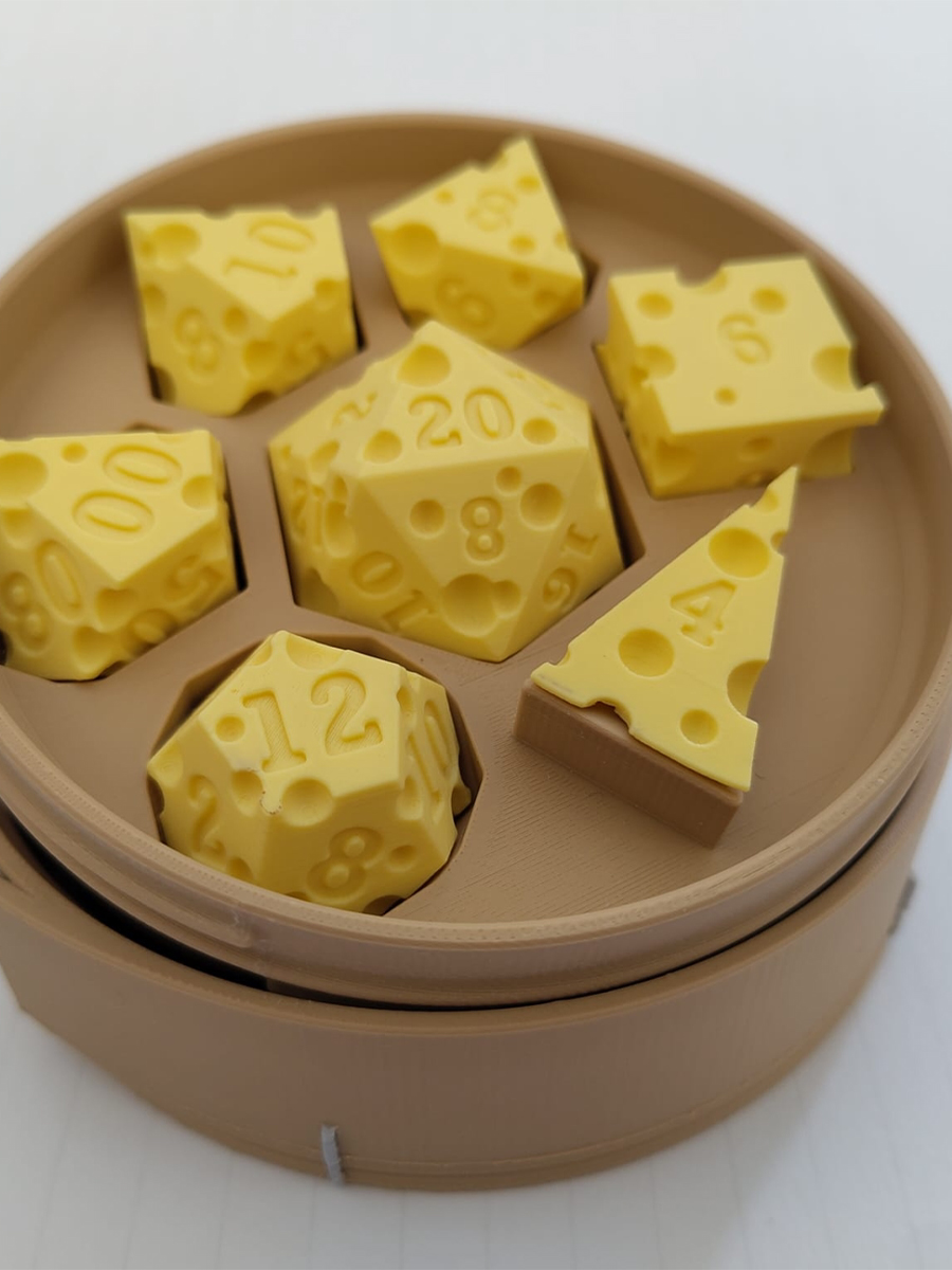 Layered Multi-Sided Cheese Dic - Party Games Easter For Family recension och pris