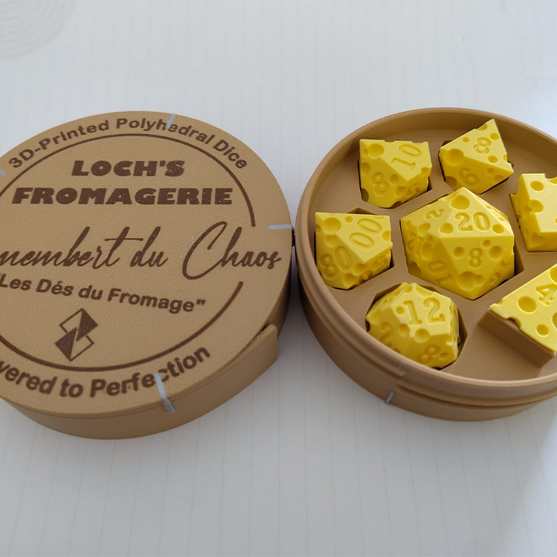 Layered Multi-Sided Cheese Dic - Party Games Easter For Family recension och pris