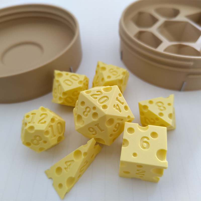 Layered Multi-Sided Cheese Dic - Party Games Easter For Family recension och pris