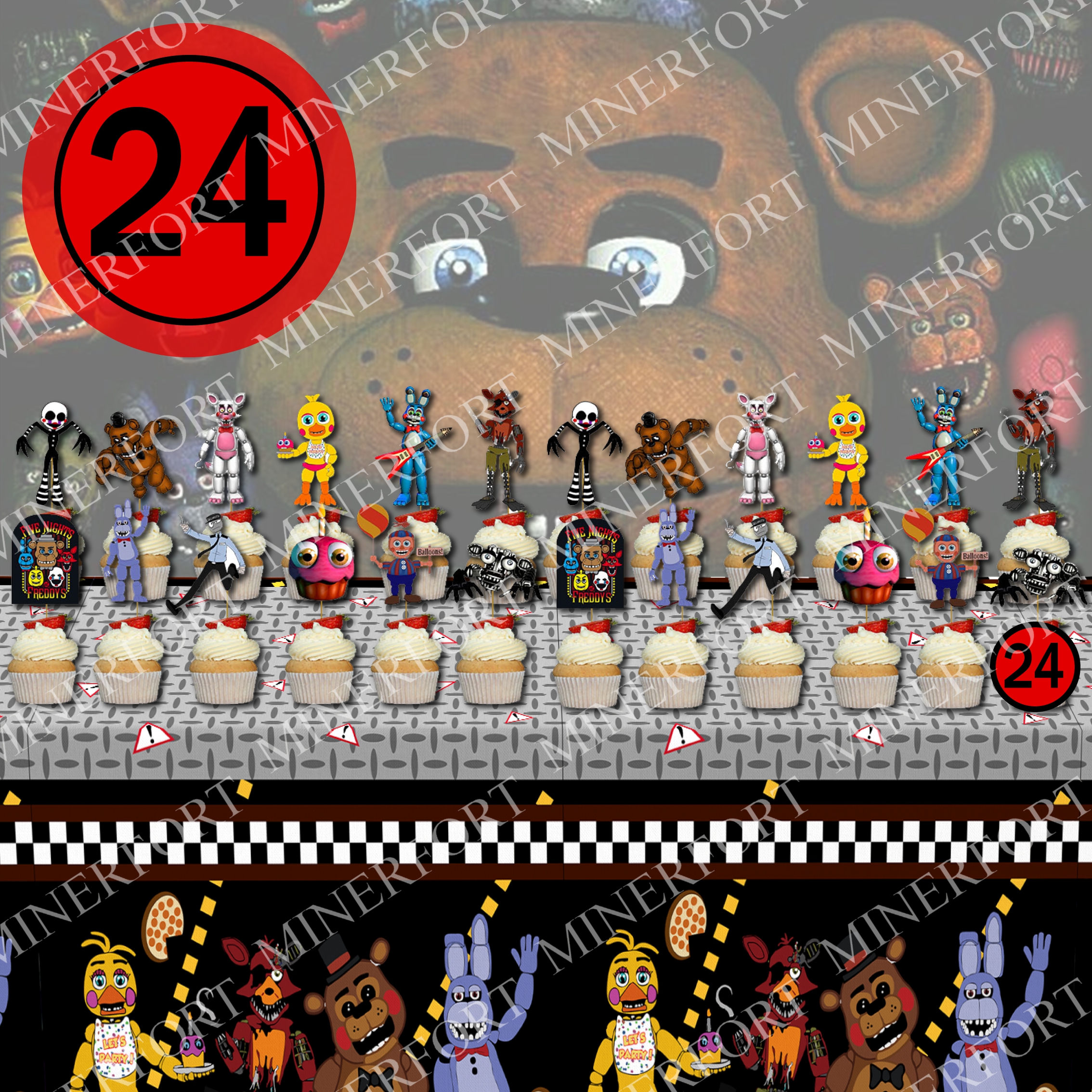 FNAF Game Five Nights at Fredd - Party Games Easter For Family recension och pris