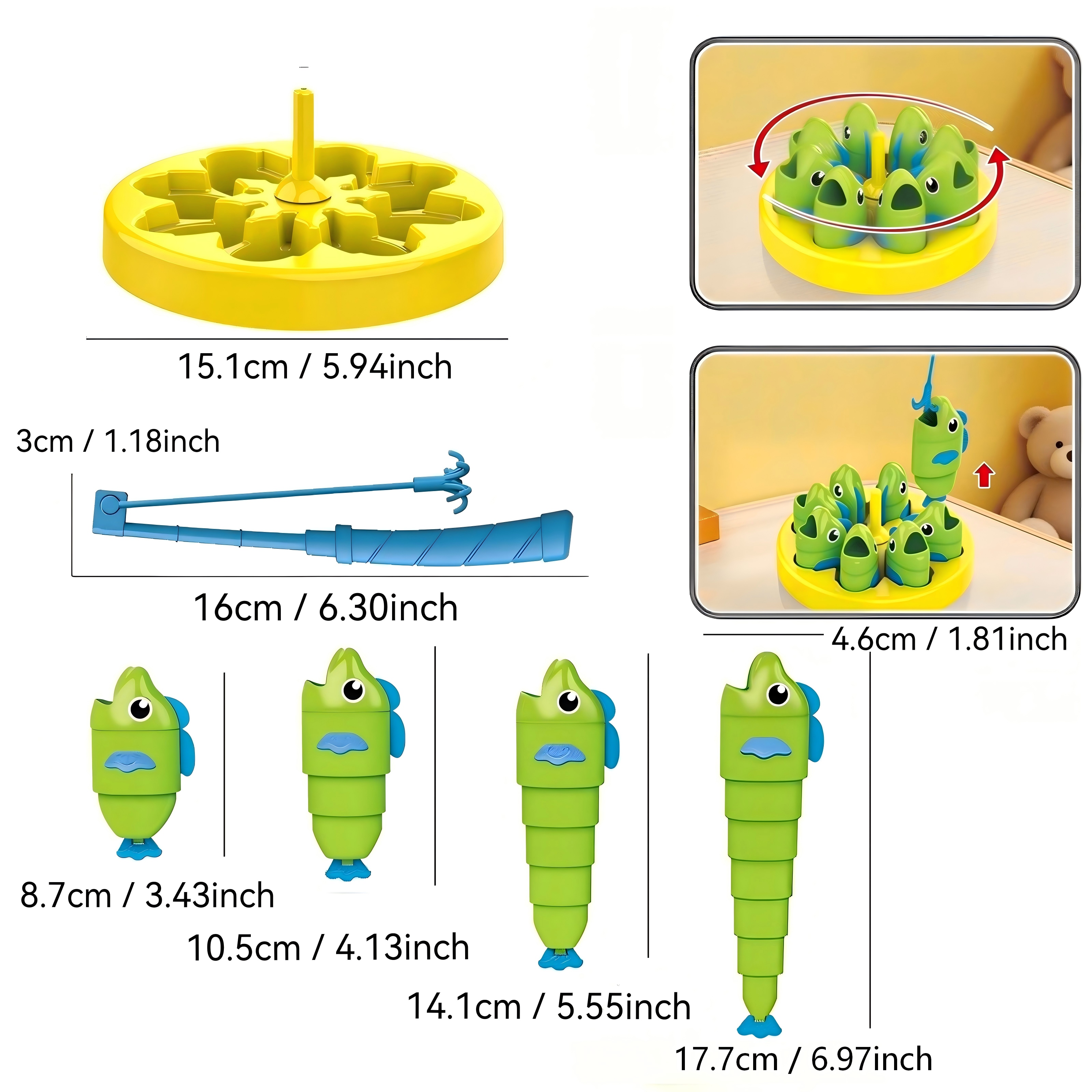 Fishing Master Blind Fishing L - Party Games Easter For Family recension och pris