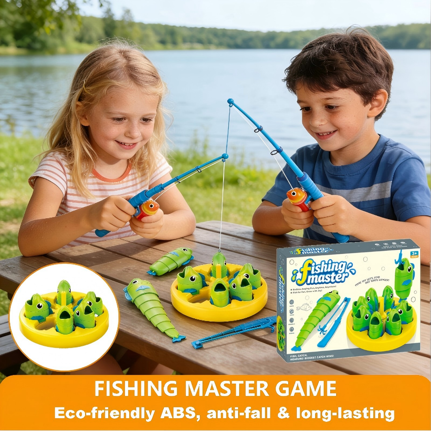 Fishing Master Blind Fishing L - Party Games Easter For Family recension och pris