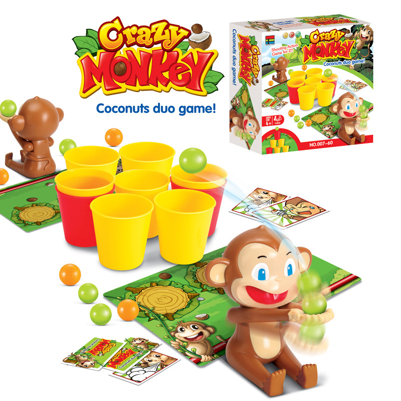 Crazy Monkey Party Board Games - Party Games For 7 People recension och pris