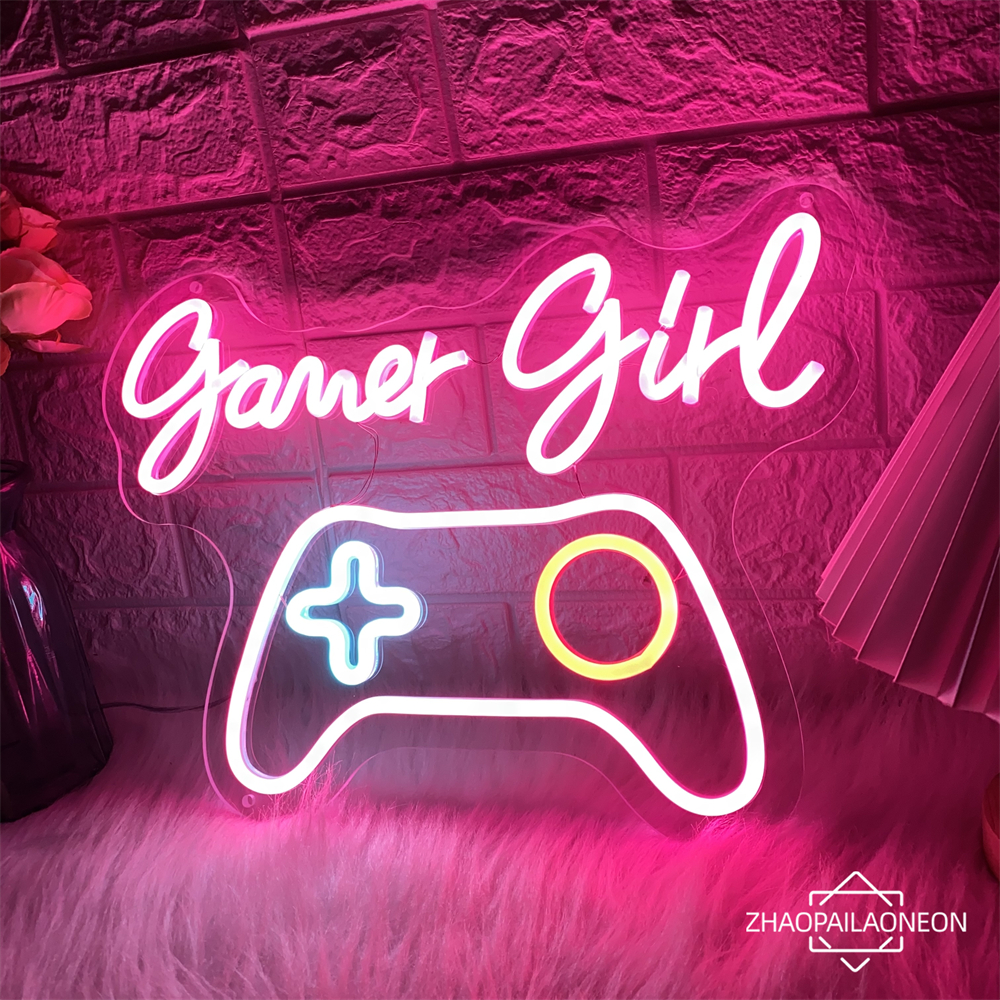 Game Room Neon Led Sign Gamer  - Party Games Girls Night recension och pris