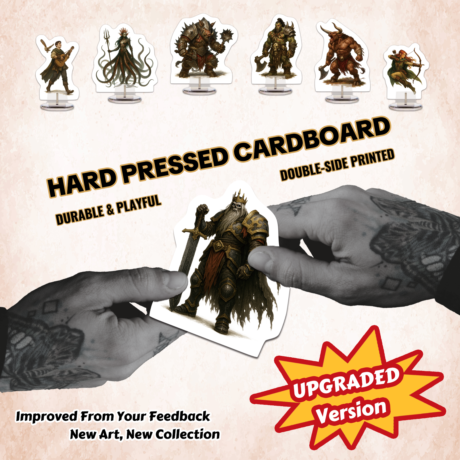 2D Tabletop RPG Board Game Min - Party Games Console recension och pris