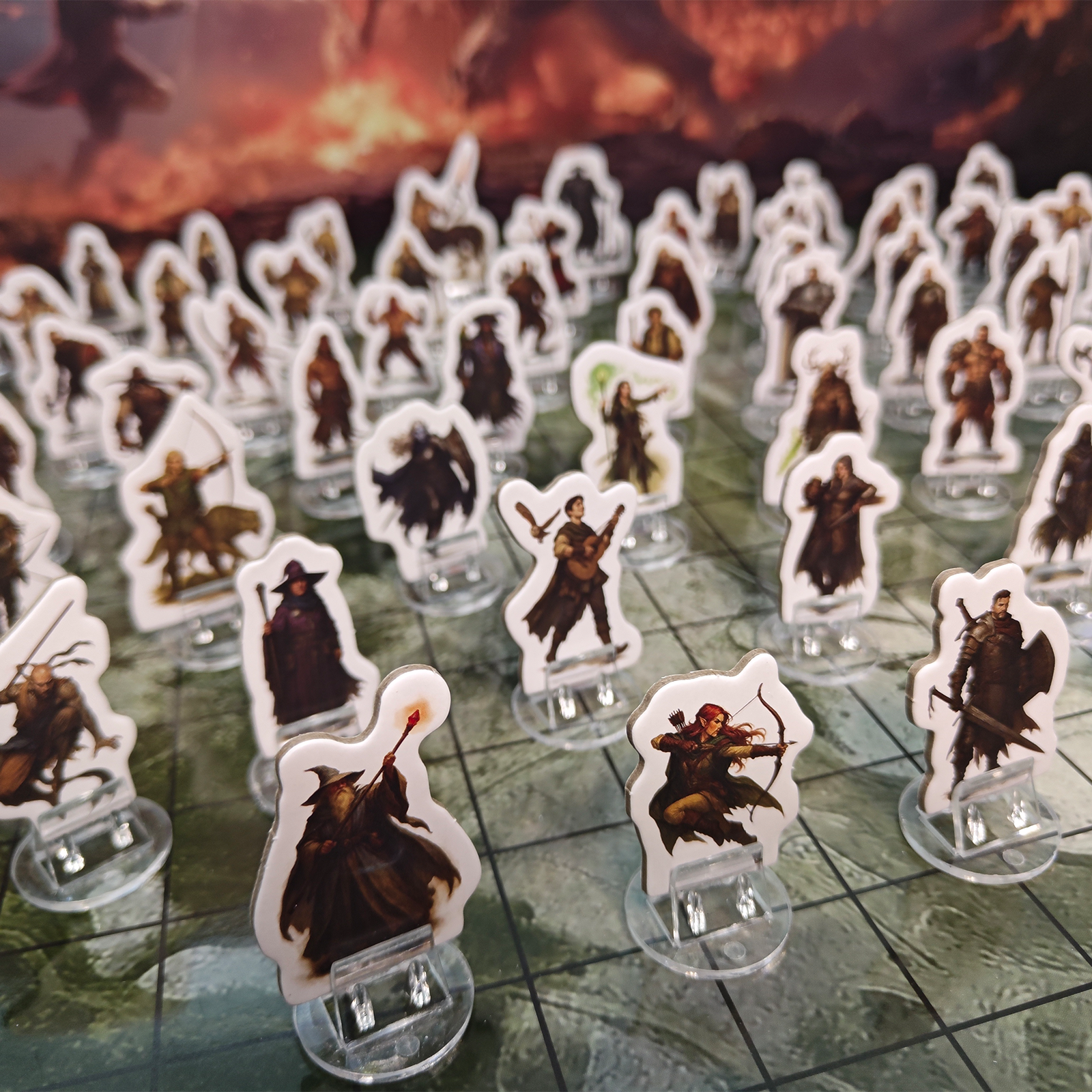 2D Tabletop RPG Board Game Min - Party Games Console recension och pris