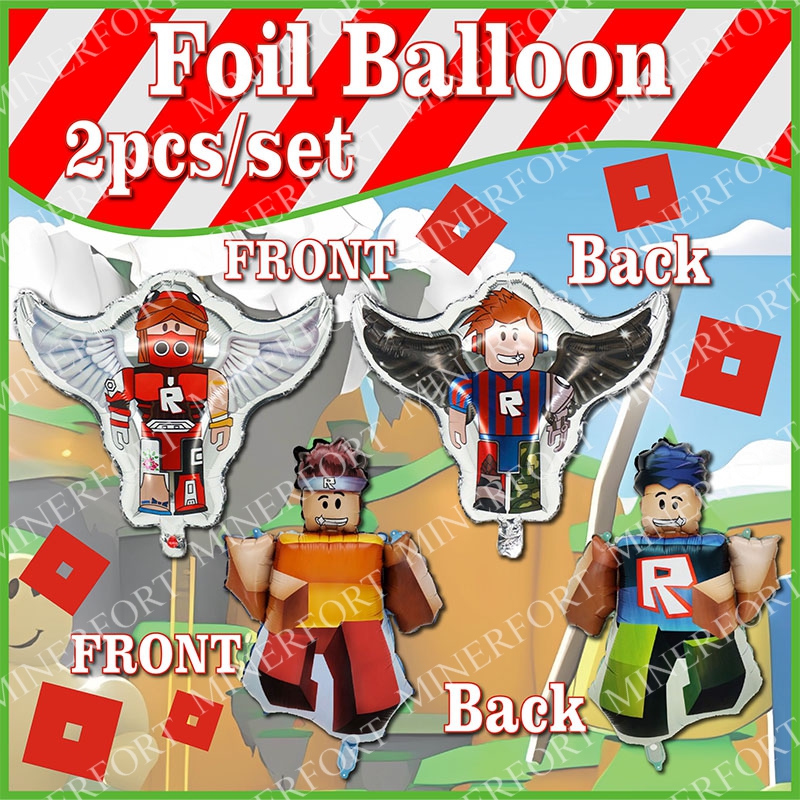 ROBLOXED Themed Foil Aluminum  - Party Games Easter For Family recension och pris
