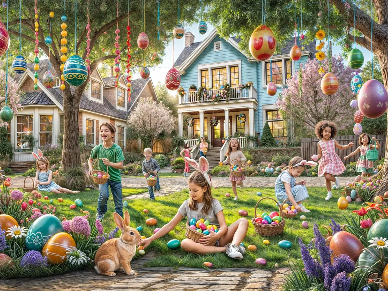 Happy Easter 1000/520/120 Piec - Party Games Easter For Family recension och pris