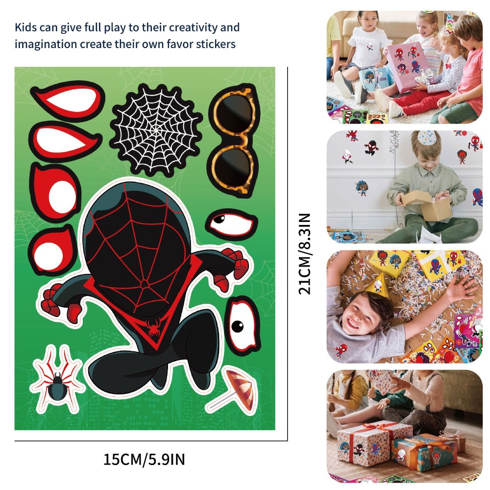 8/24pcs Spider Man  Puzzle Sti - Party Games Quiz recension och pris