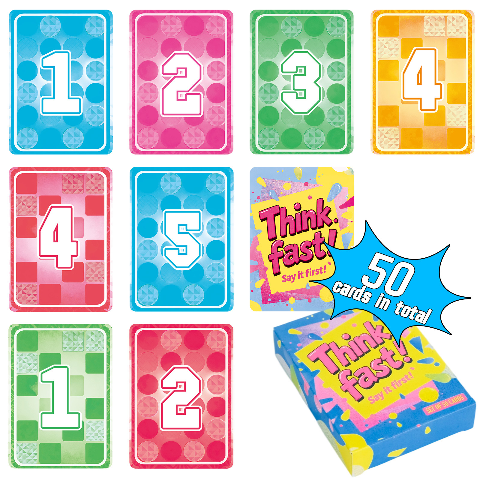 1 Box Quick Thinking Number Pu - Party Games App recension och pris