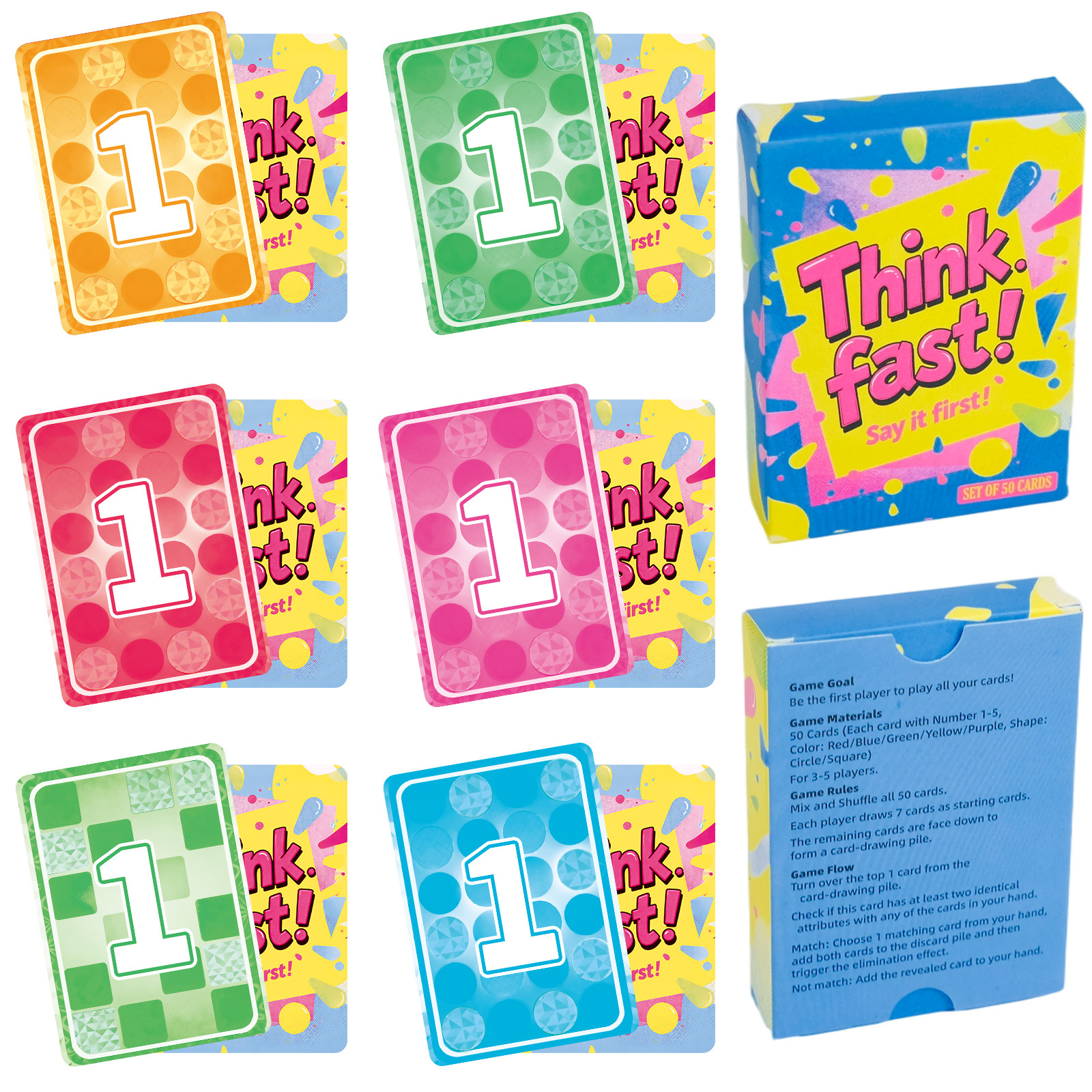1 Box Quick Thinking Number Pu - Party Games App recension och pris