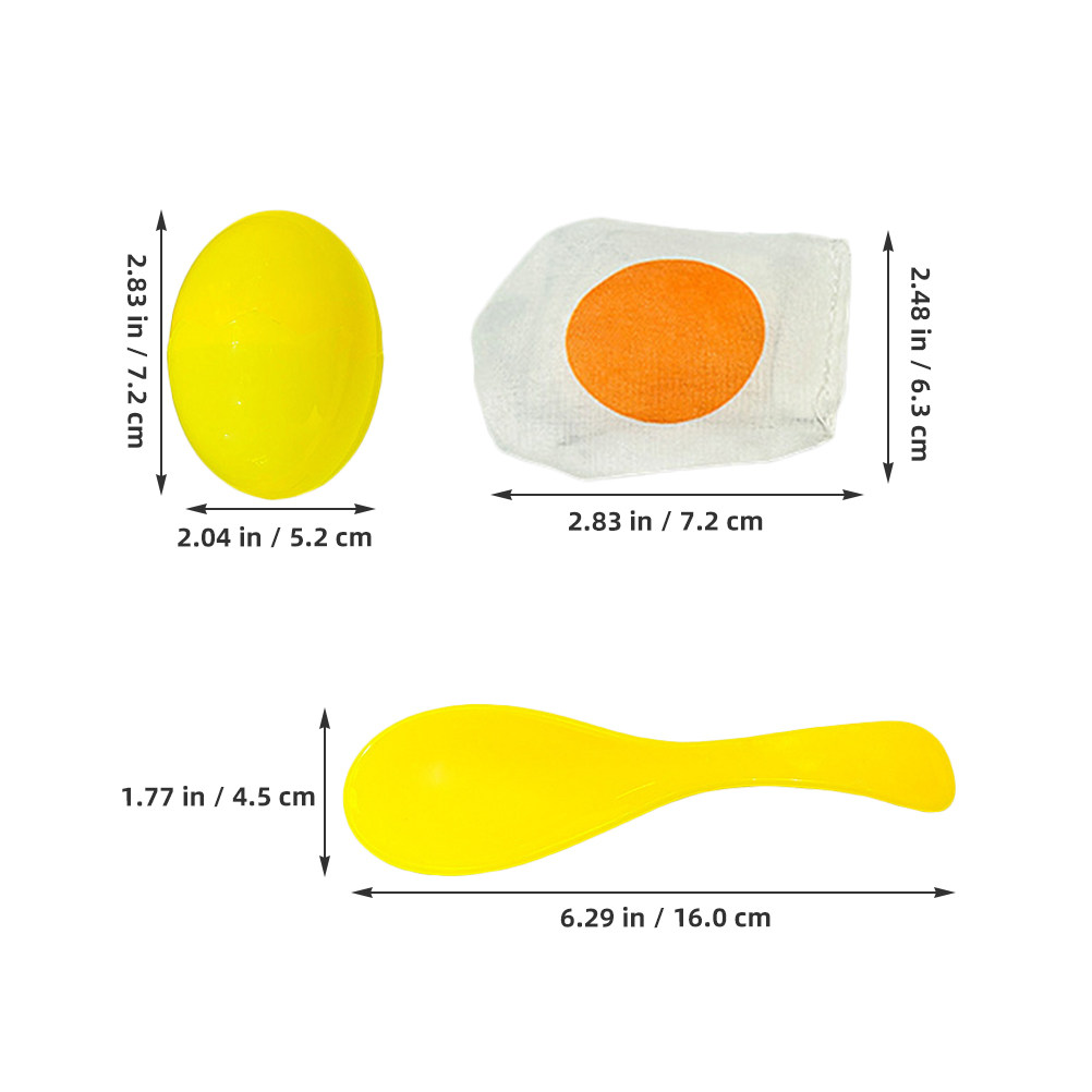 4Sets Vibrant Balance Spoon Eg - Party Games Kids Outdoor recension och pris