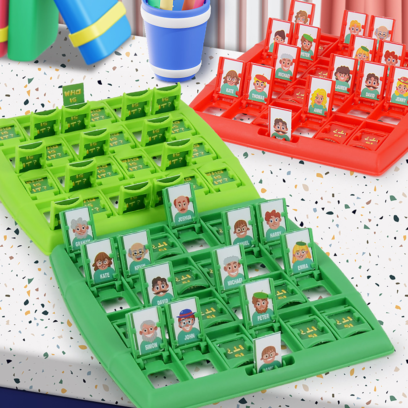 Family Guessing Board Game Who - Party Games Quiz recension och pris