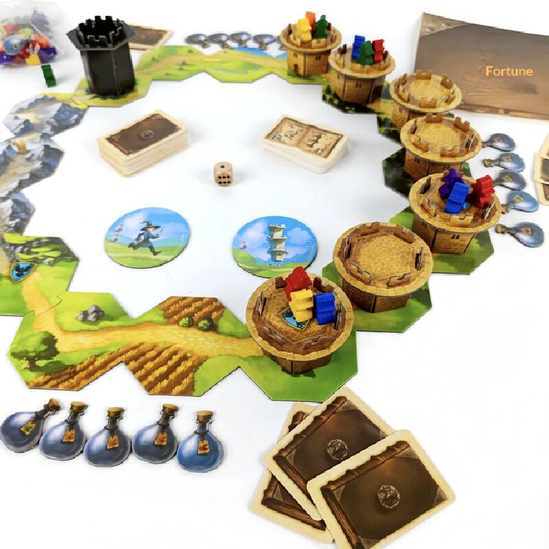 Wandering Towers Strategy Boar - Party Games Console recension och pris