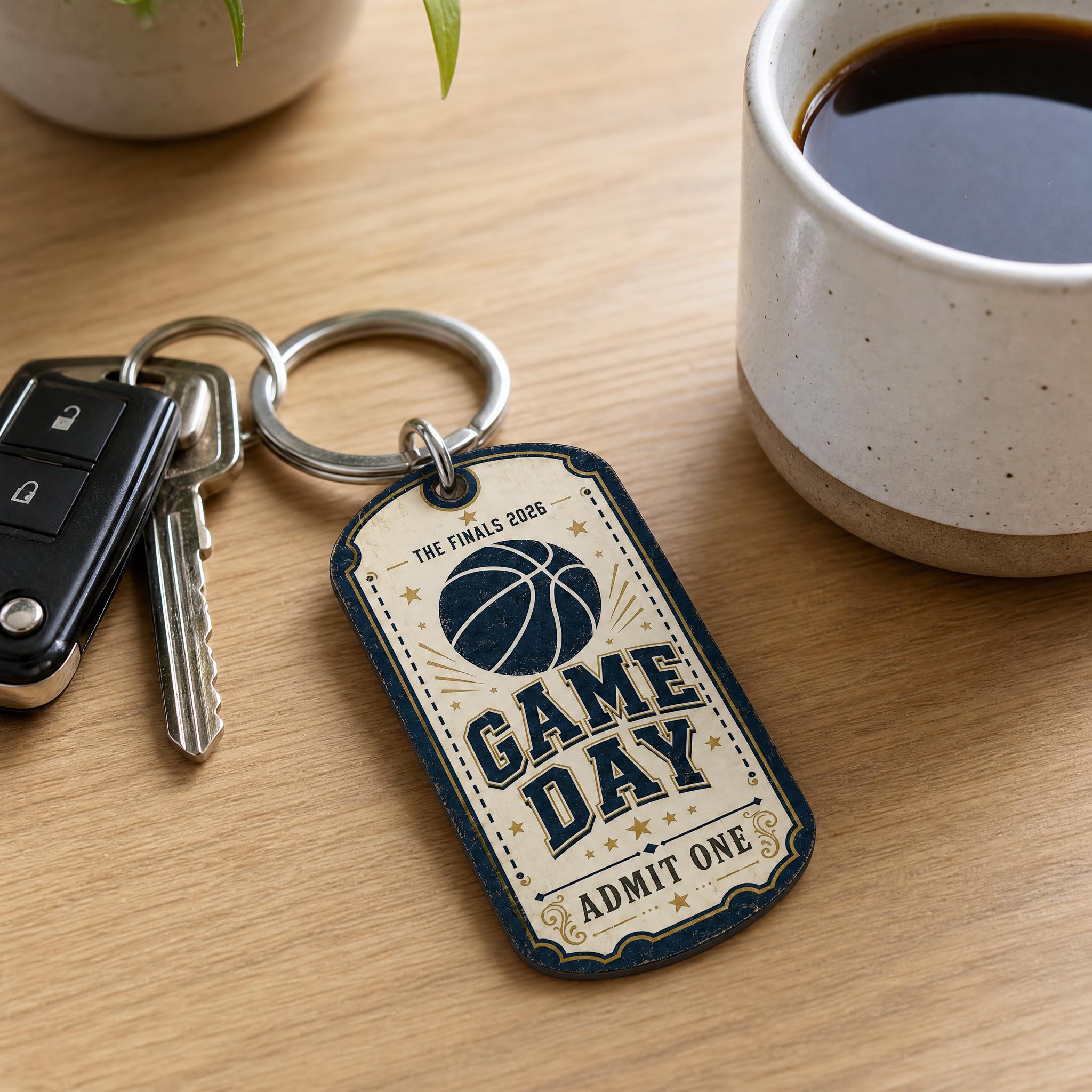 Basketball Game Day Ticket Sha - Party Games Easter recension och pris