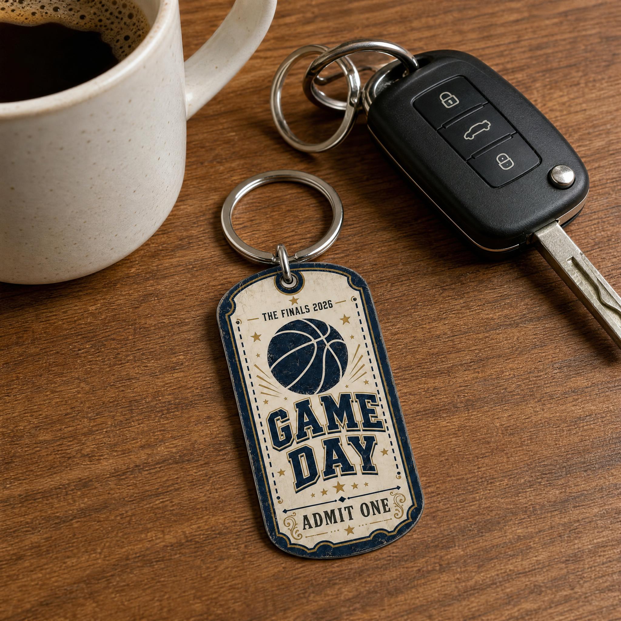 Basketball Game Day Ticket Sha - Party Games Easter recension och pris