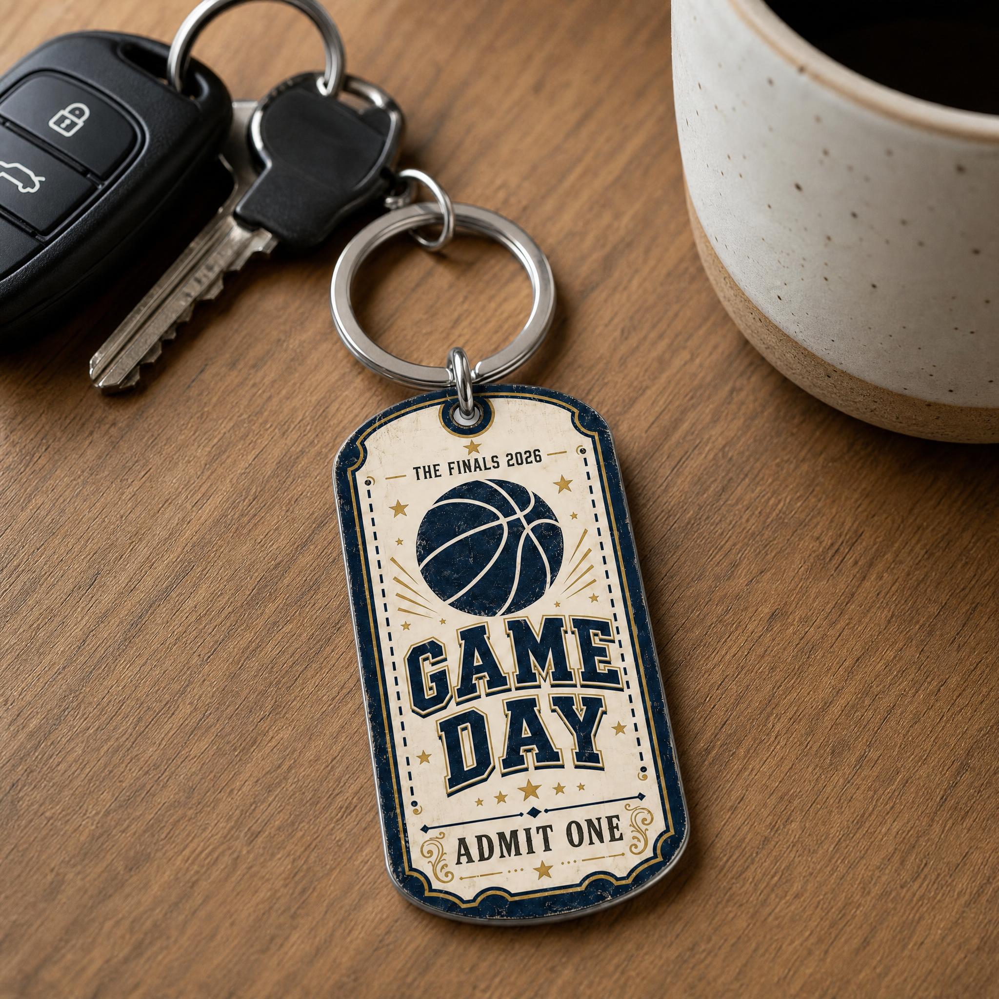 Basketball Game Day Ticket Sha - Party Games Easter recension och pris