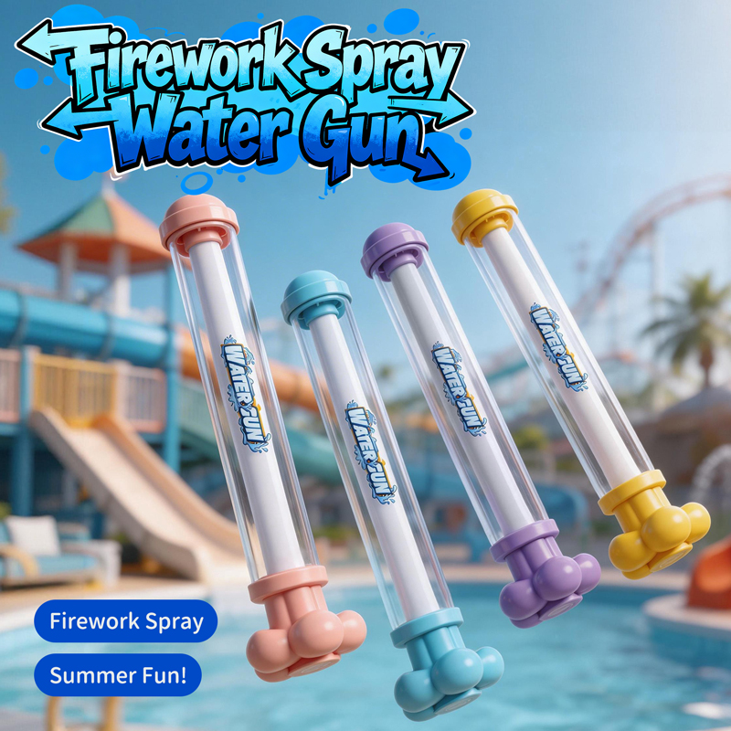 1/3PCS Fireworks Pull‑Type Wat - Party Games Kids Outdoor recension och pris
