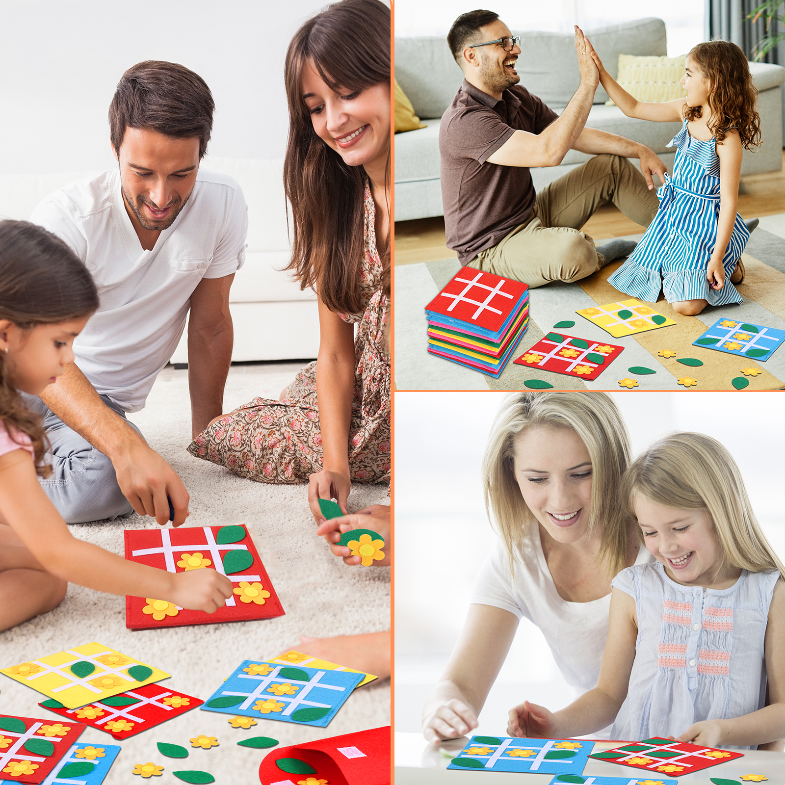30/20Pcs Felt Board Game Felt  - Party Games Quiz recension och pris