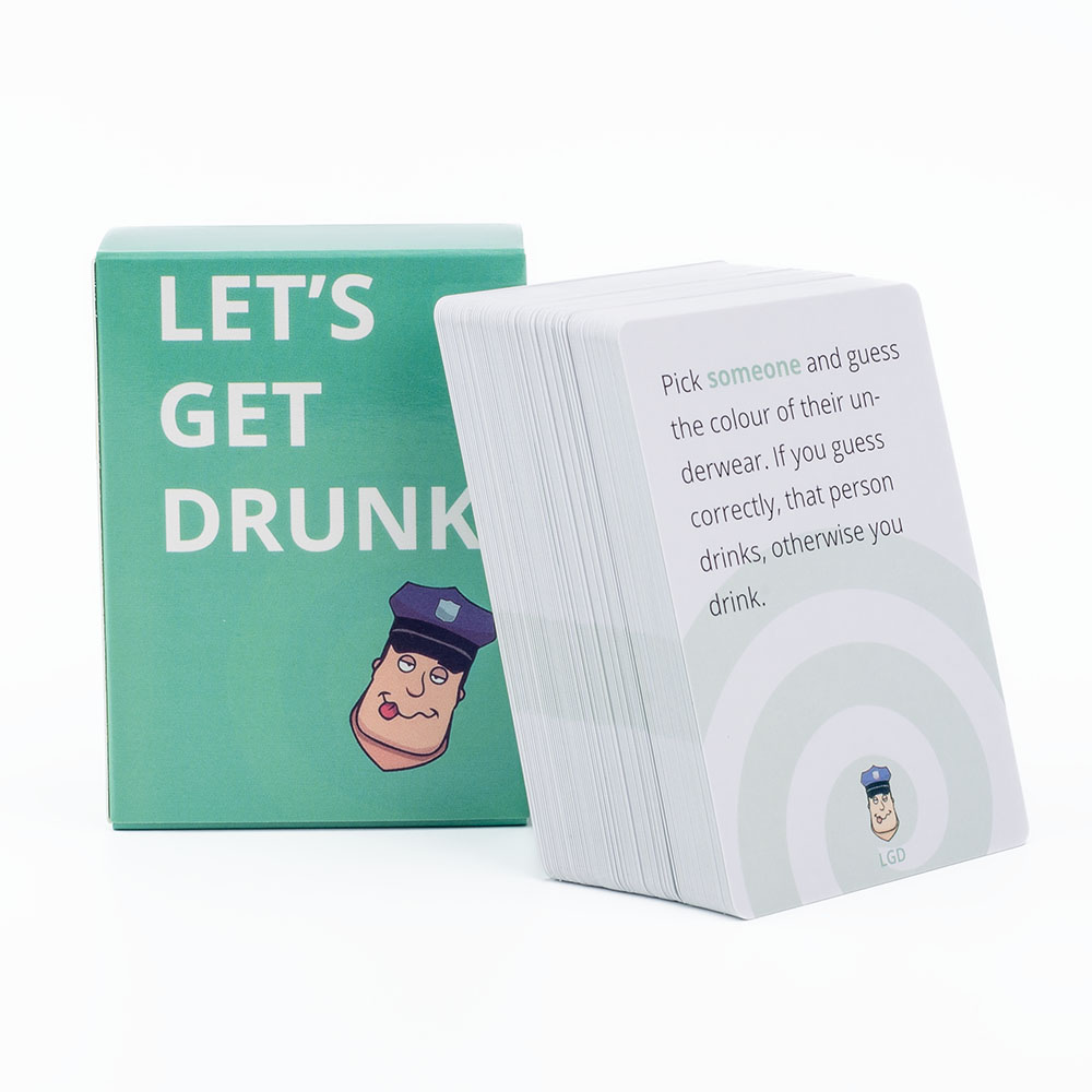 88 pcs Let's Get Drunk Drinkin - Party Games App recension och pris