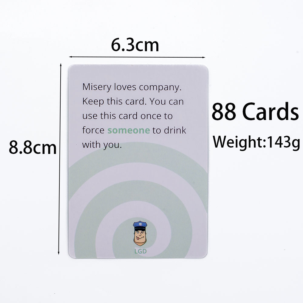 88 pcs Let's Get Drunk Drinkin - Party Games App recension och pris