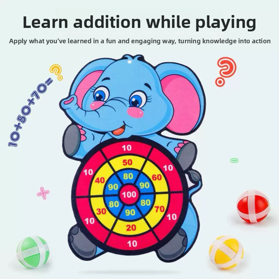 1set- Dart Board for Kids with - Party Games For 5 Year Olds Indoors recension och pris