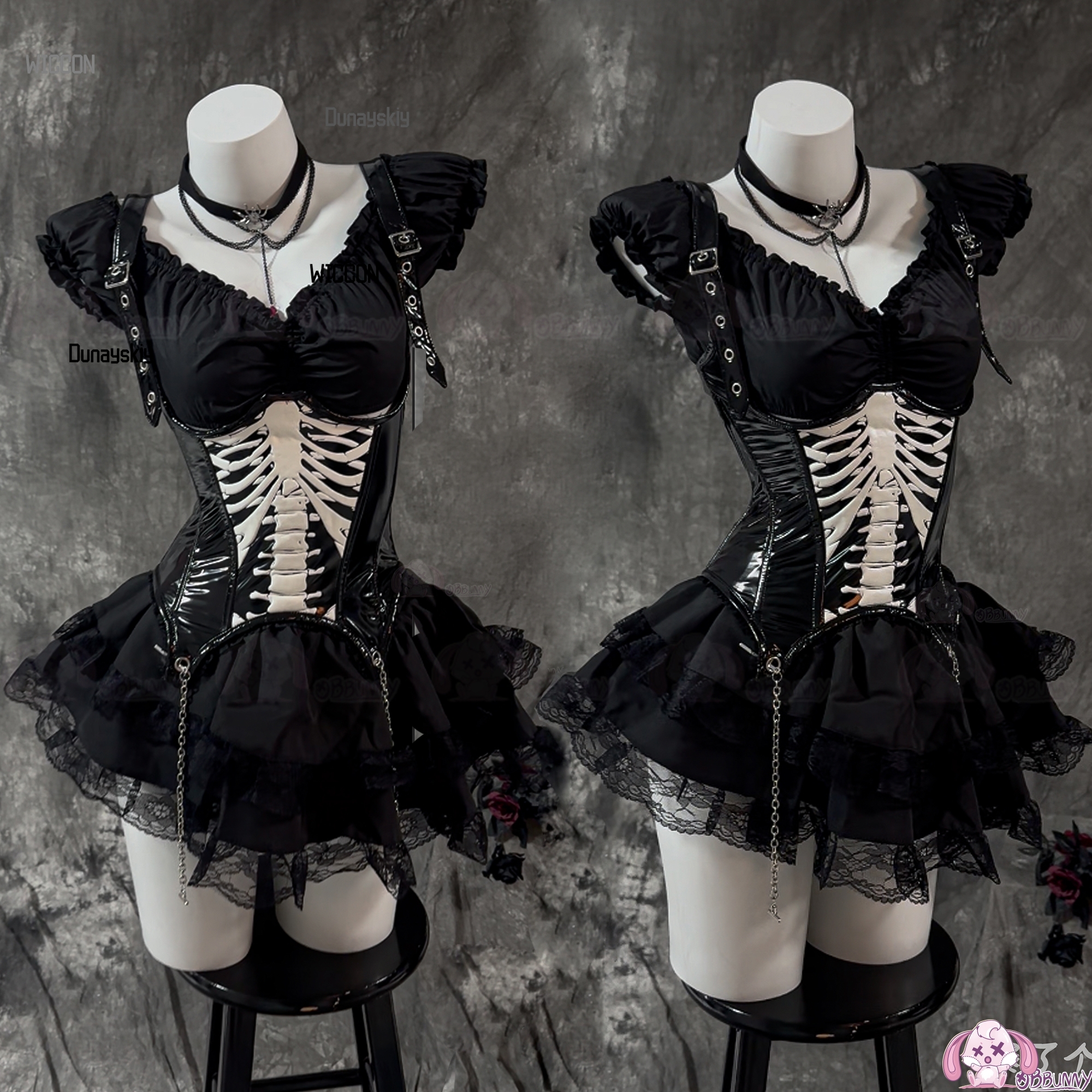Halloween Gothic Skull Cosplay - Party Games In Steam recension och pris