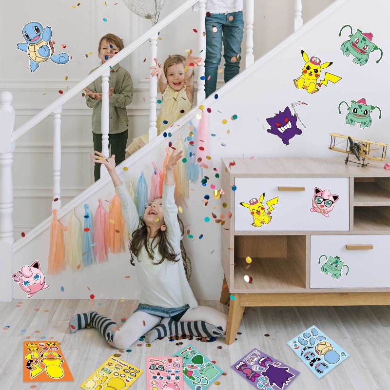 new 8/24Sheets Pokemon Puzzle  - Party Games Quiz recension och pris