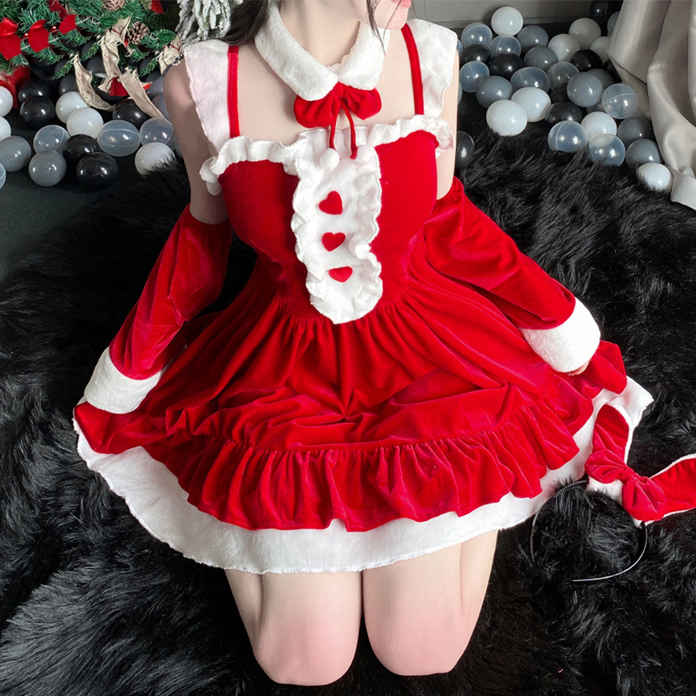 Christmas Vintage Dress Velvet - Party Games Bunny recension och pris