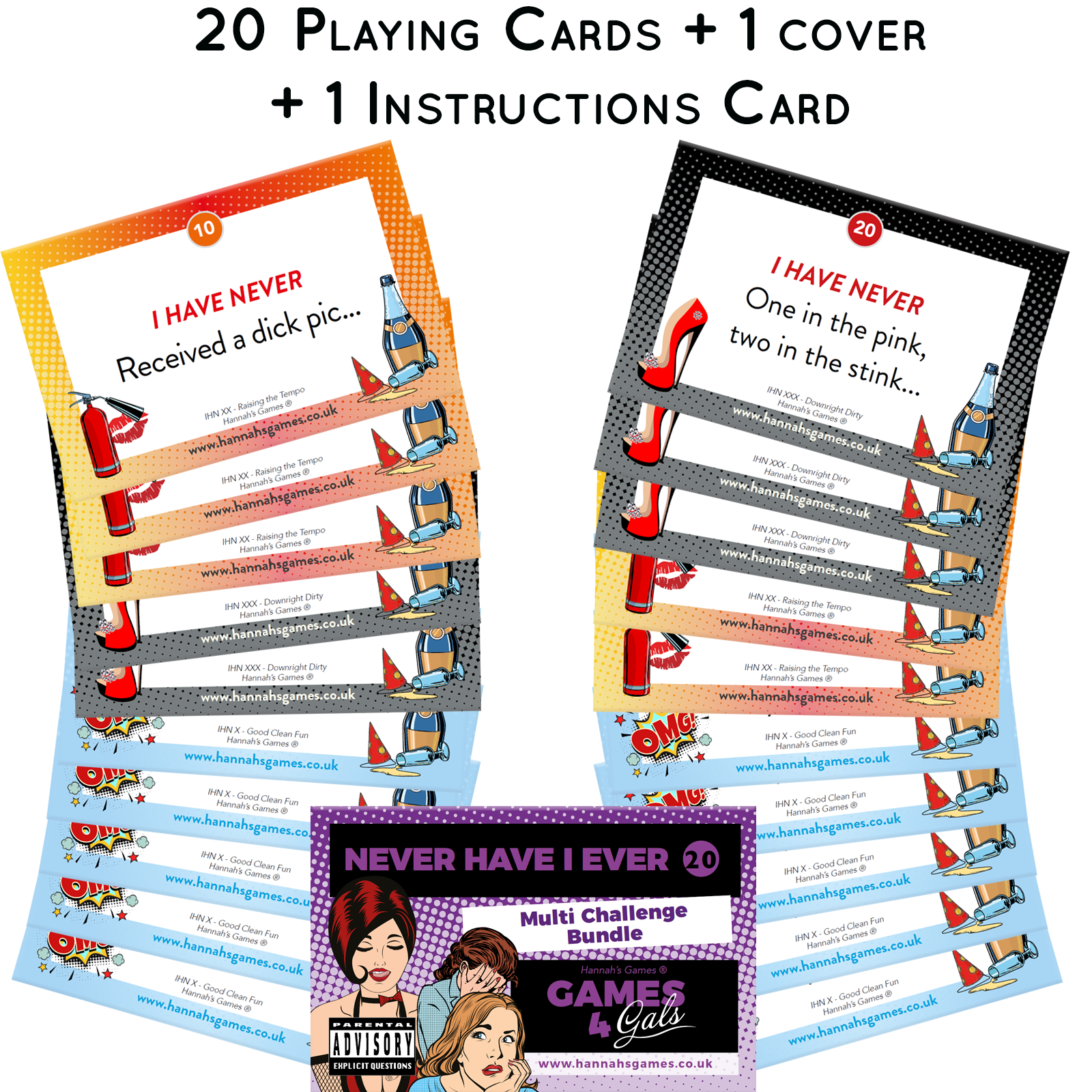 Never Have I Ever Hen Party Ga - Party Games Never Have I Ever recension och pris