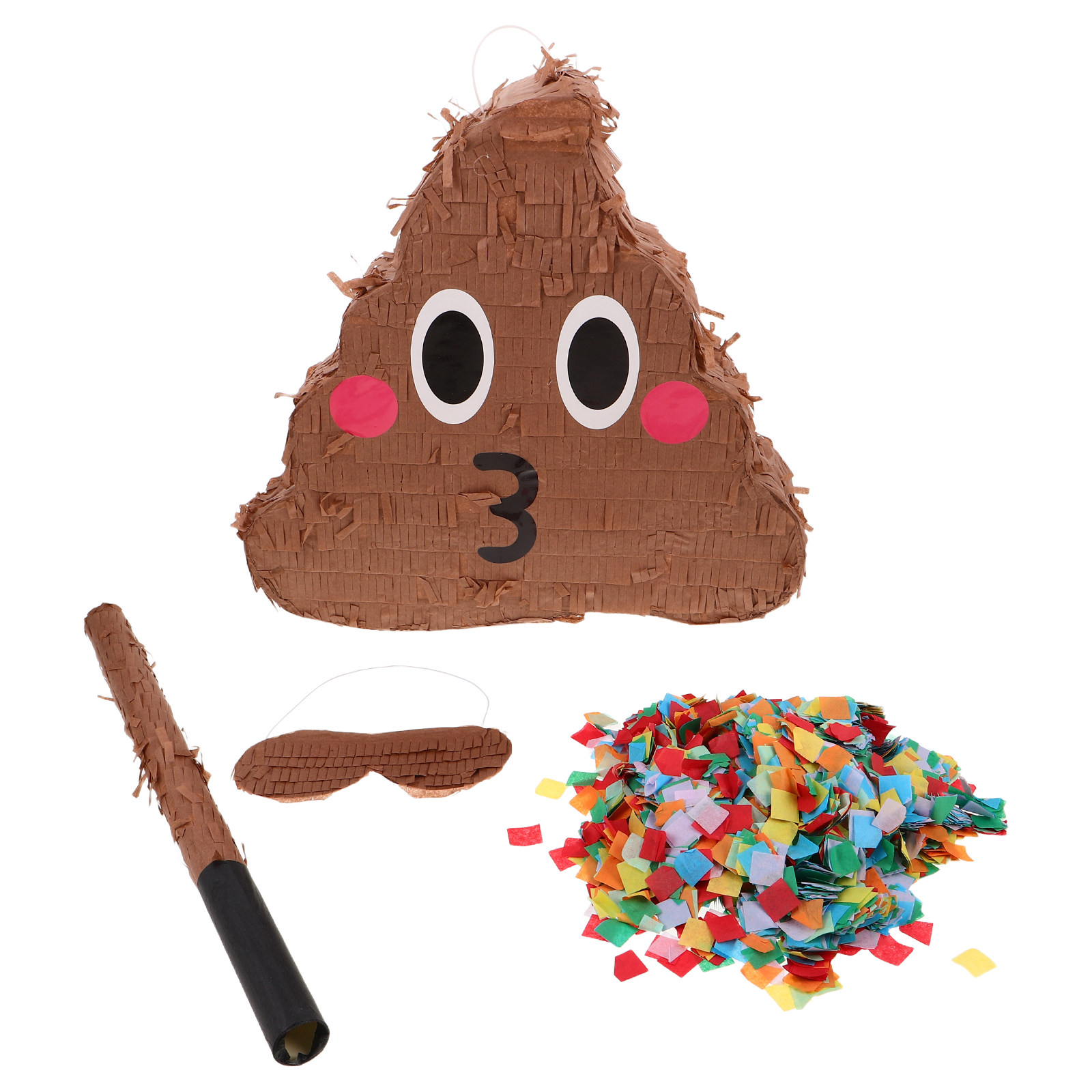 1Set Poop Party Pinata for Bir - Party Games Indoor recension och pris