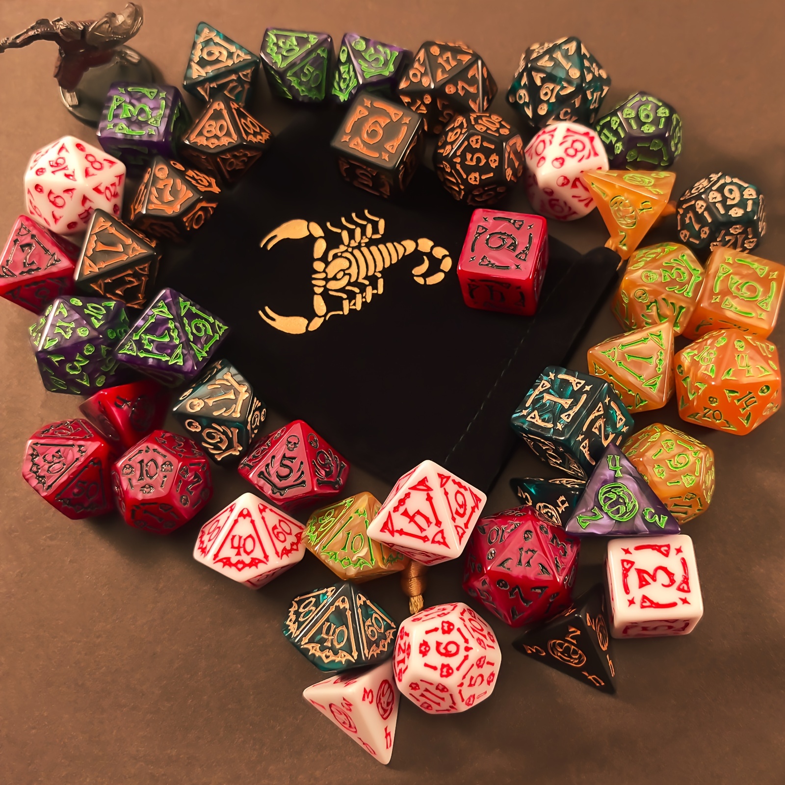 DND Dice Set -7pc Halloween Po - Party Games App recension och pris