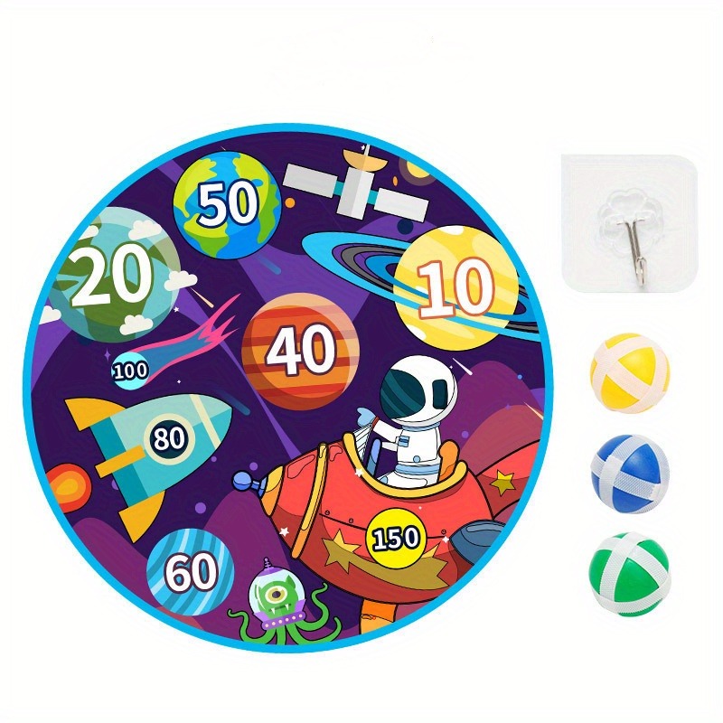Large Kids Dart Board with Sti - Party Games For 5 Year Olds Indoors recension och pris