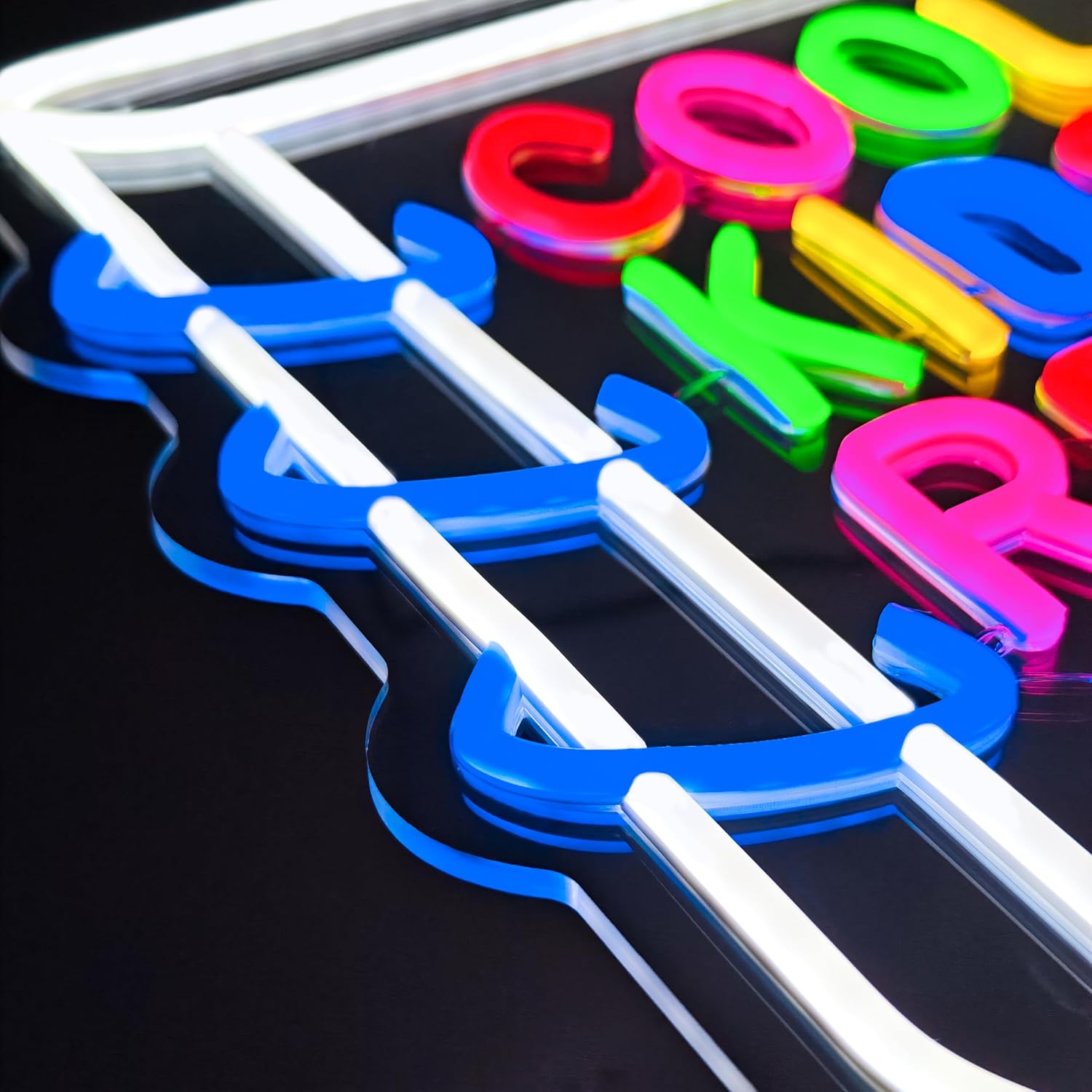 Cool Kids Read Books Neon Sign - Book Party Games recension och pris