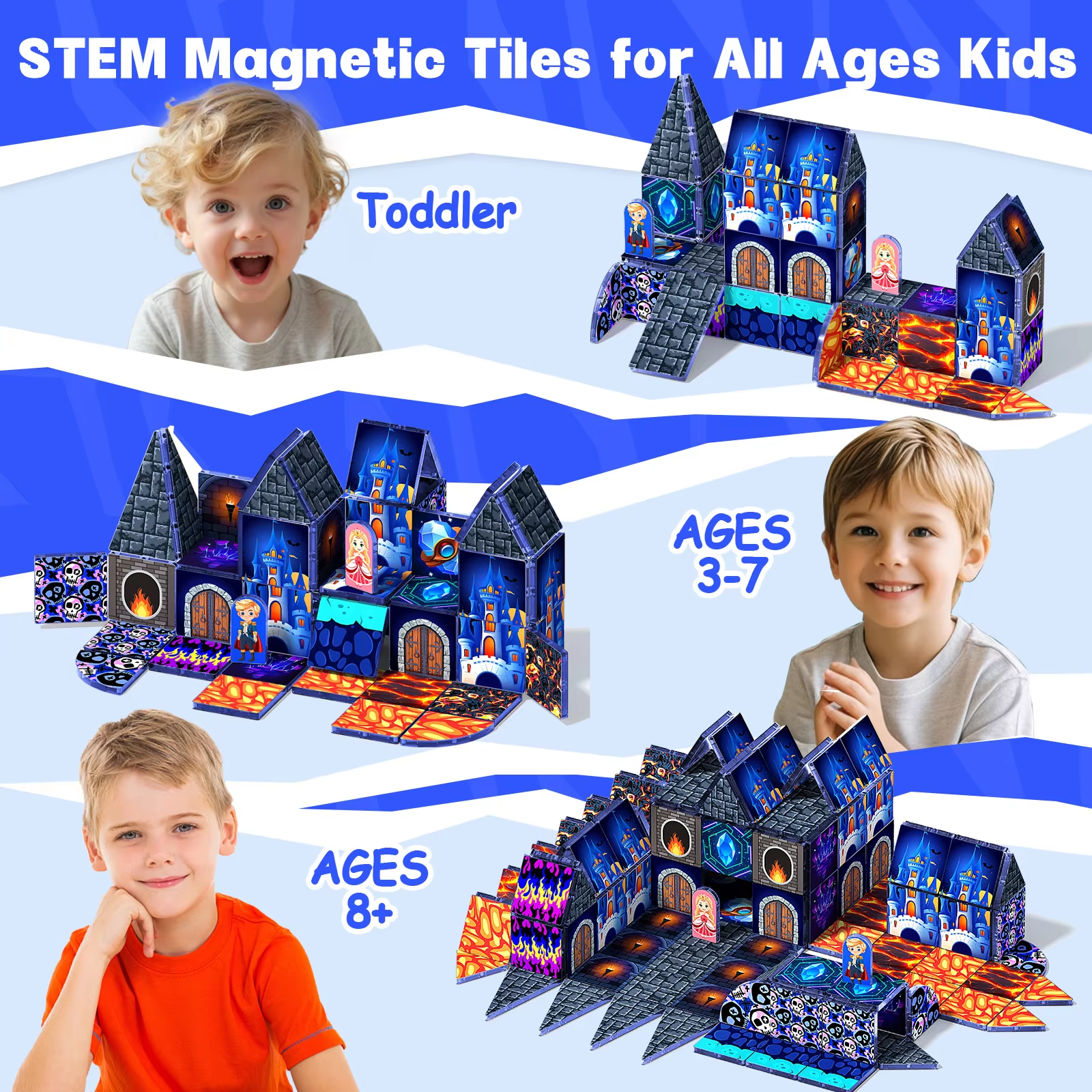 Magnetic Building Blocks DIY M - Party Games In Steam recension och pris