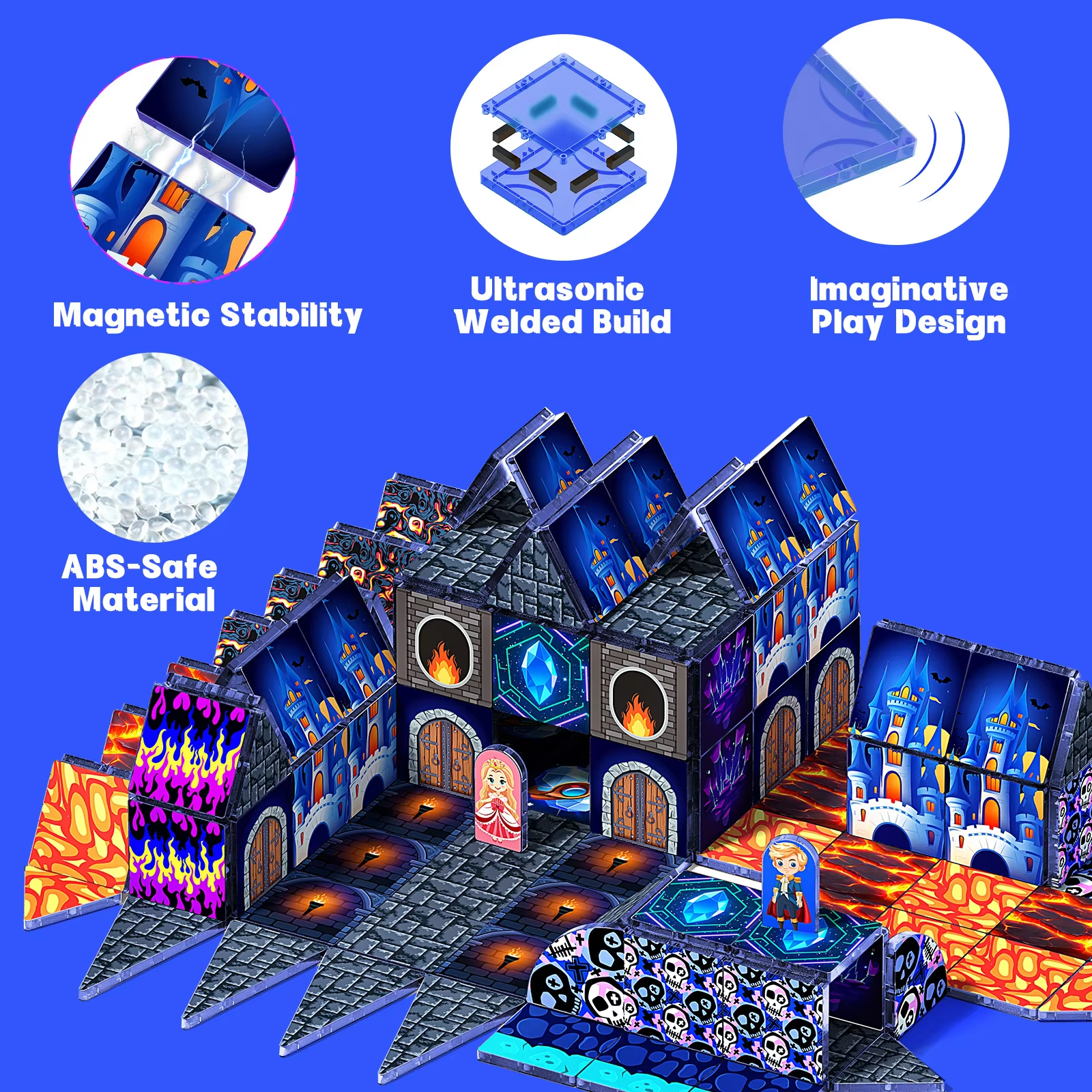 Magnetic Building Blocks DIY M - Party Games In Steam recension och pris