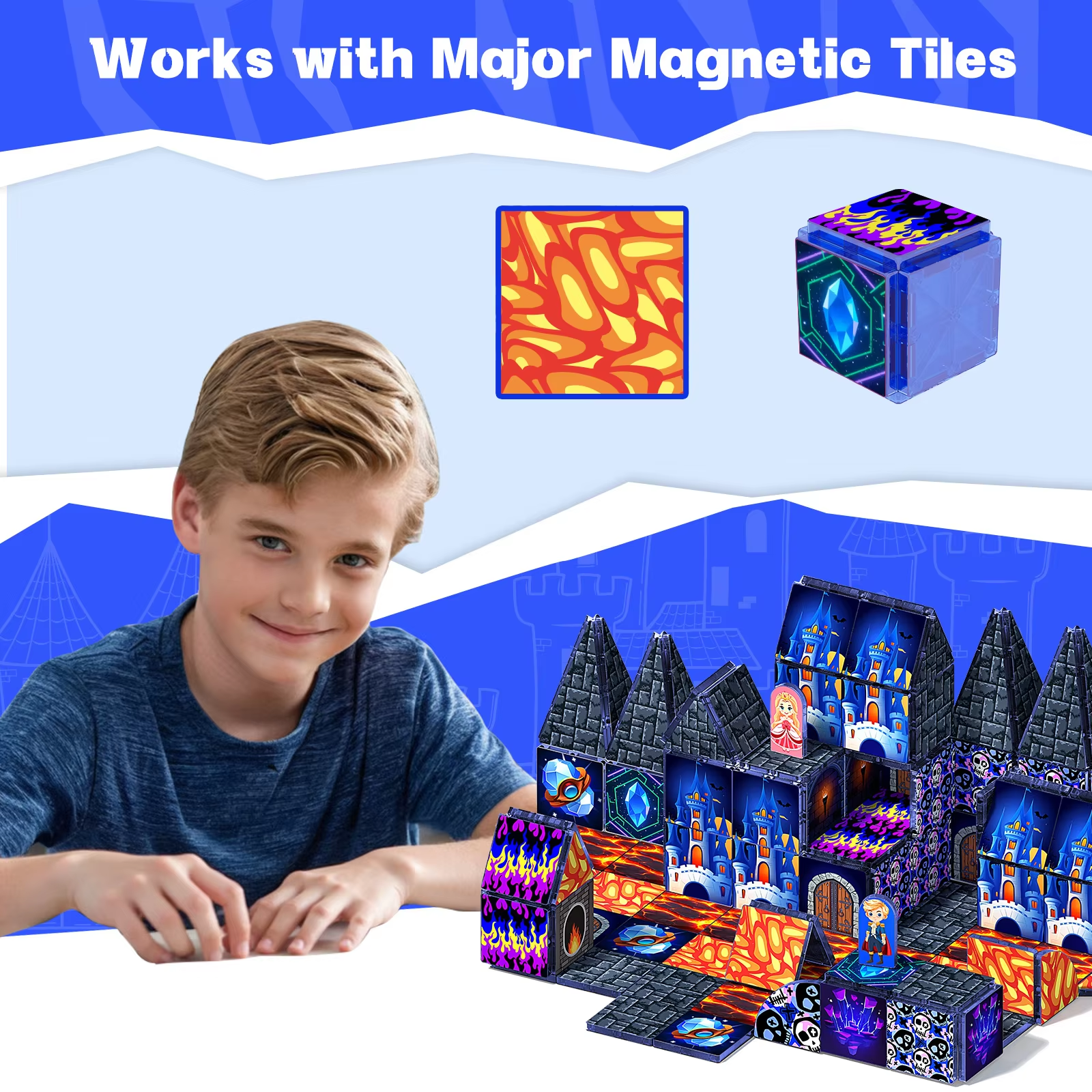 Magnetic Building Blocks DIY M - Party Games In Steam recension och pris