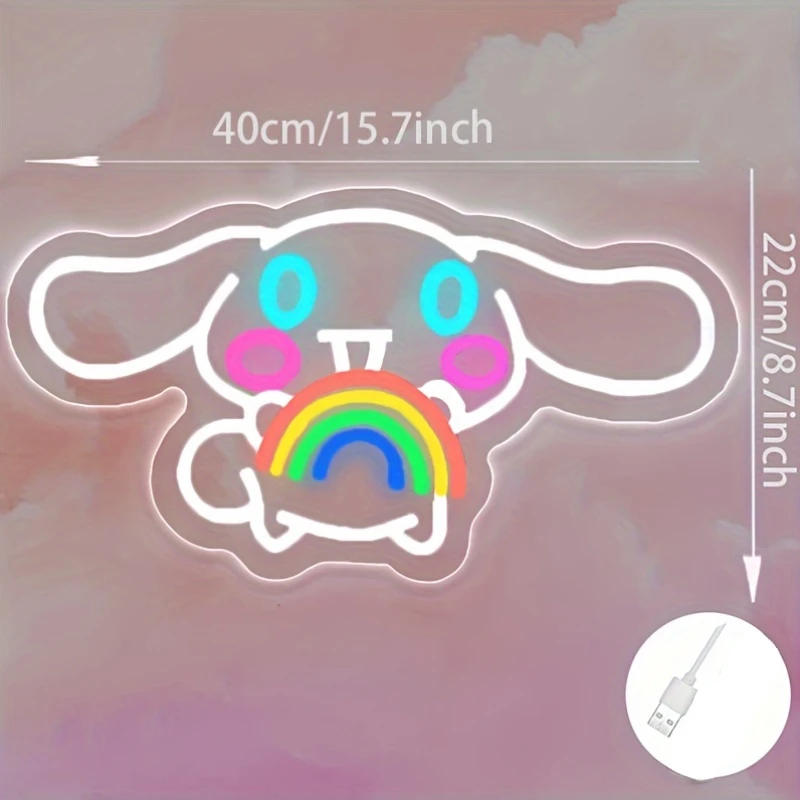Cinnamoroll Neon Sign Sanrio L - Party Games Girls Night recension och pris
