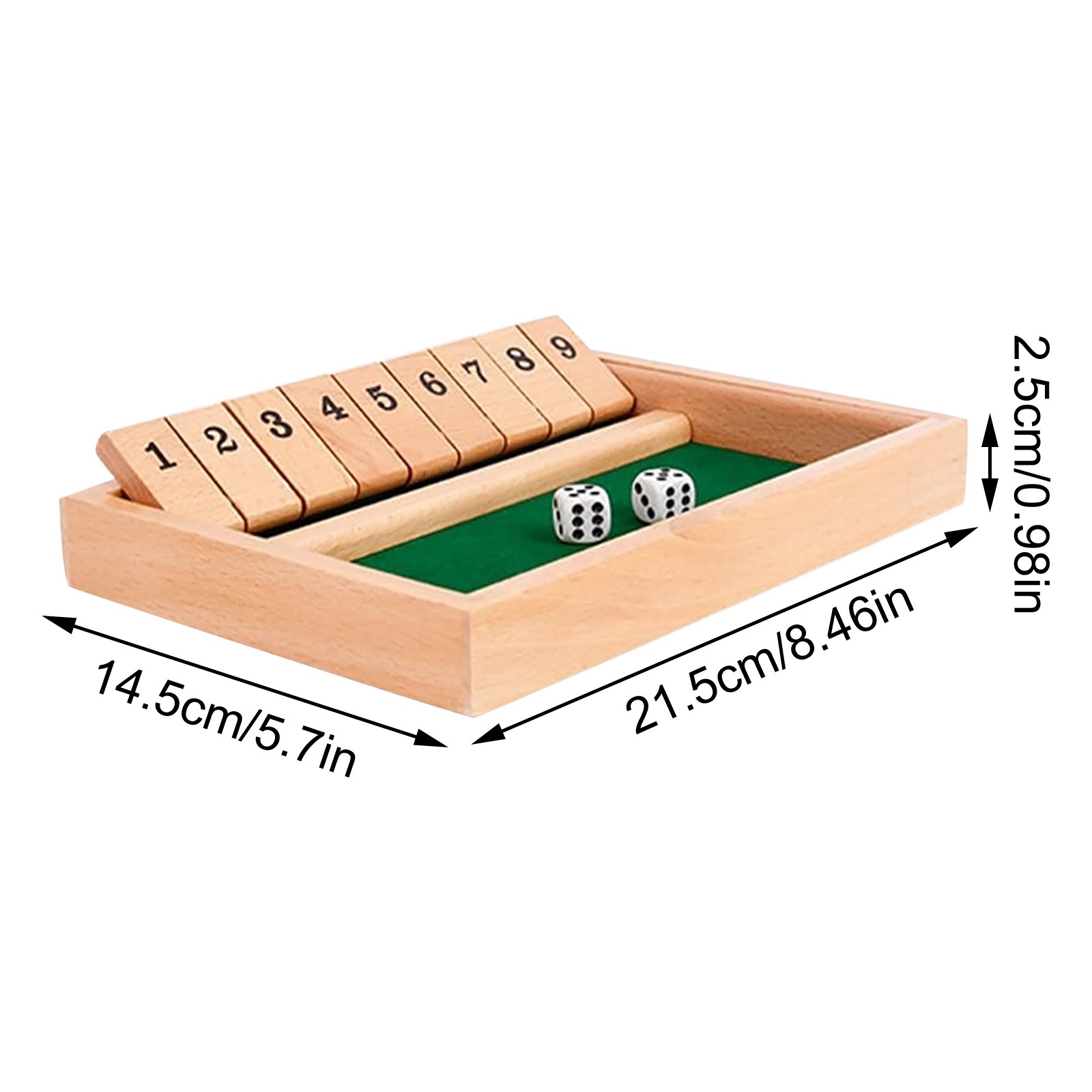 Deluxe Four Sided 9 Numbers Sh - Party Games Easter For Family recension och pris