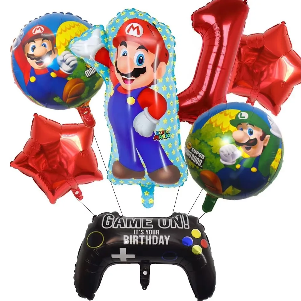 Mario Luigi Game Themed Birthd - Party Games Quiz recension och pris