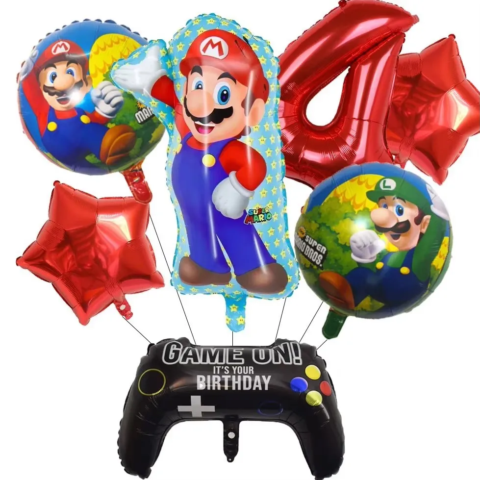 Mario Luigi Game Themed Birthd - Party Games Quiz recension och pris