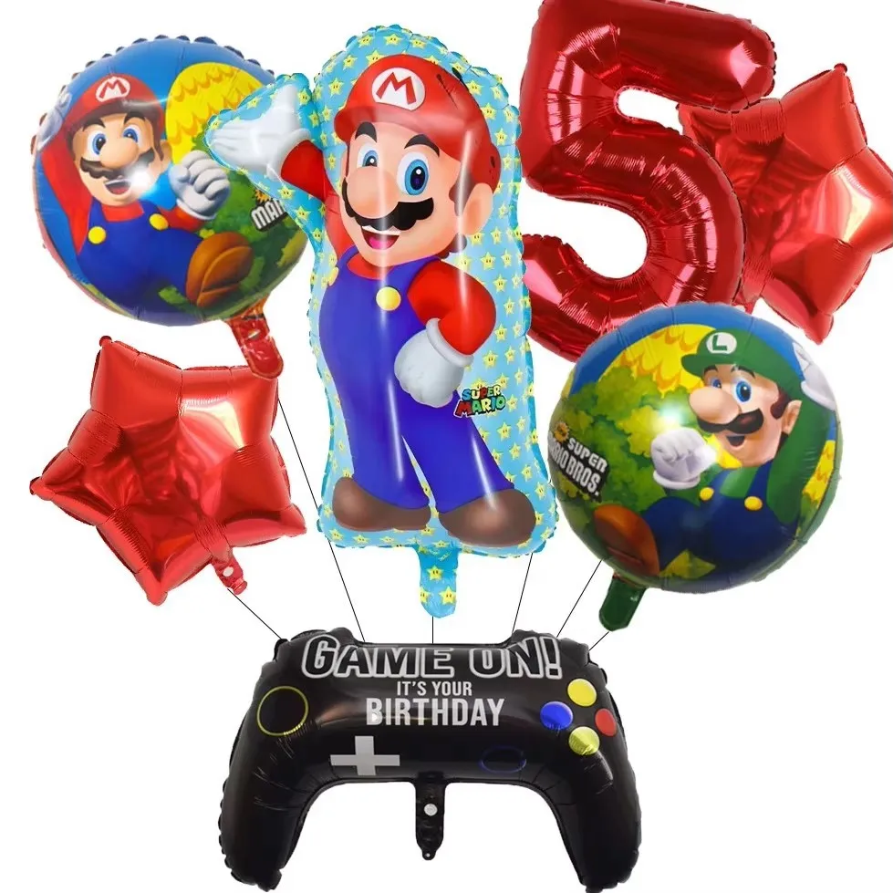 Mario Luigi Game Themed Birthd - Party Games Quiz recension och pris